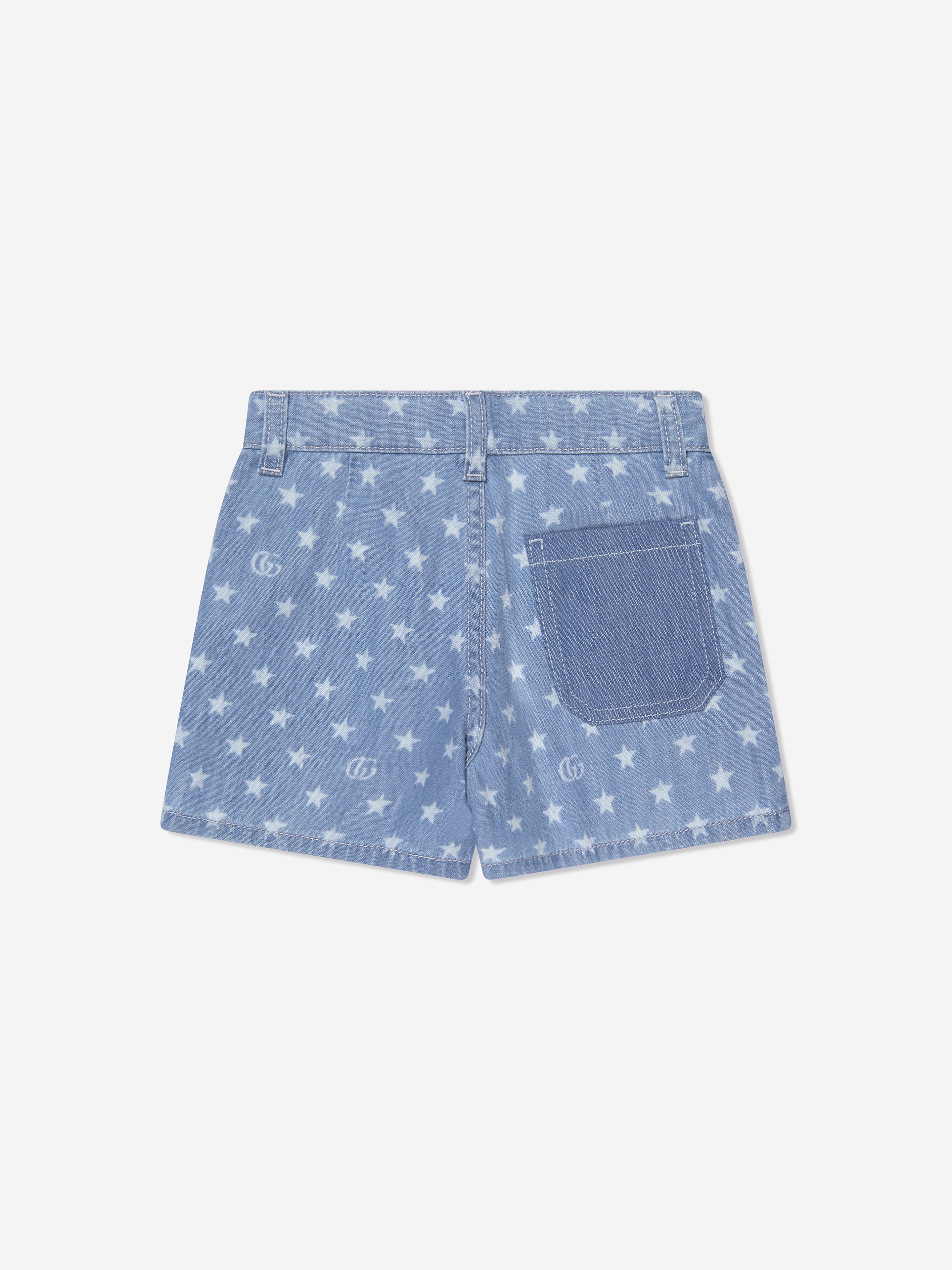 Kids Denim Shorts in Blue