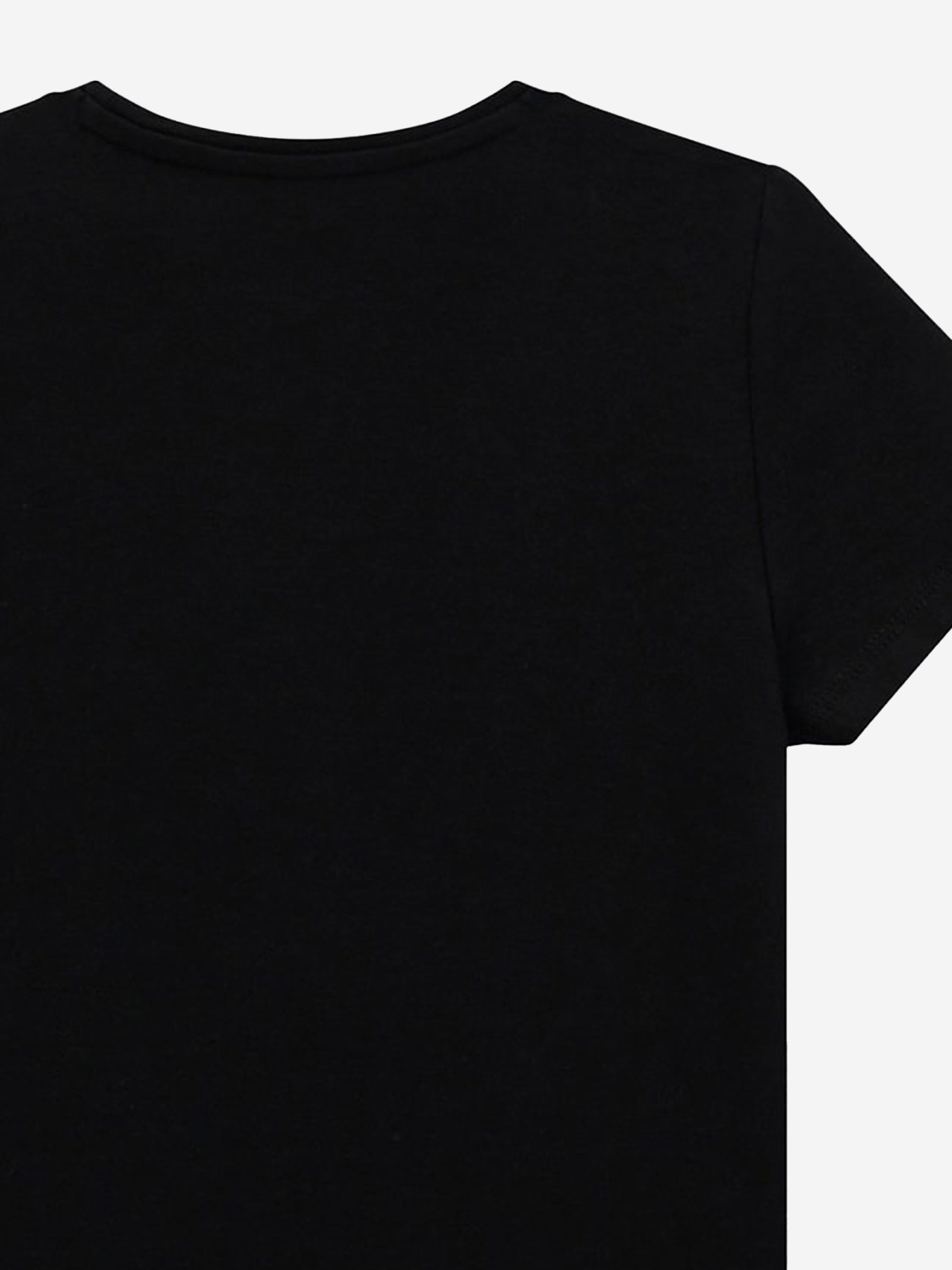 T-shirt imprimé logo Guess Girls en noir