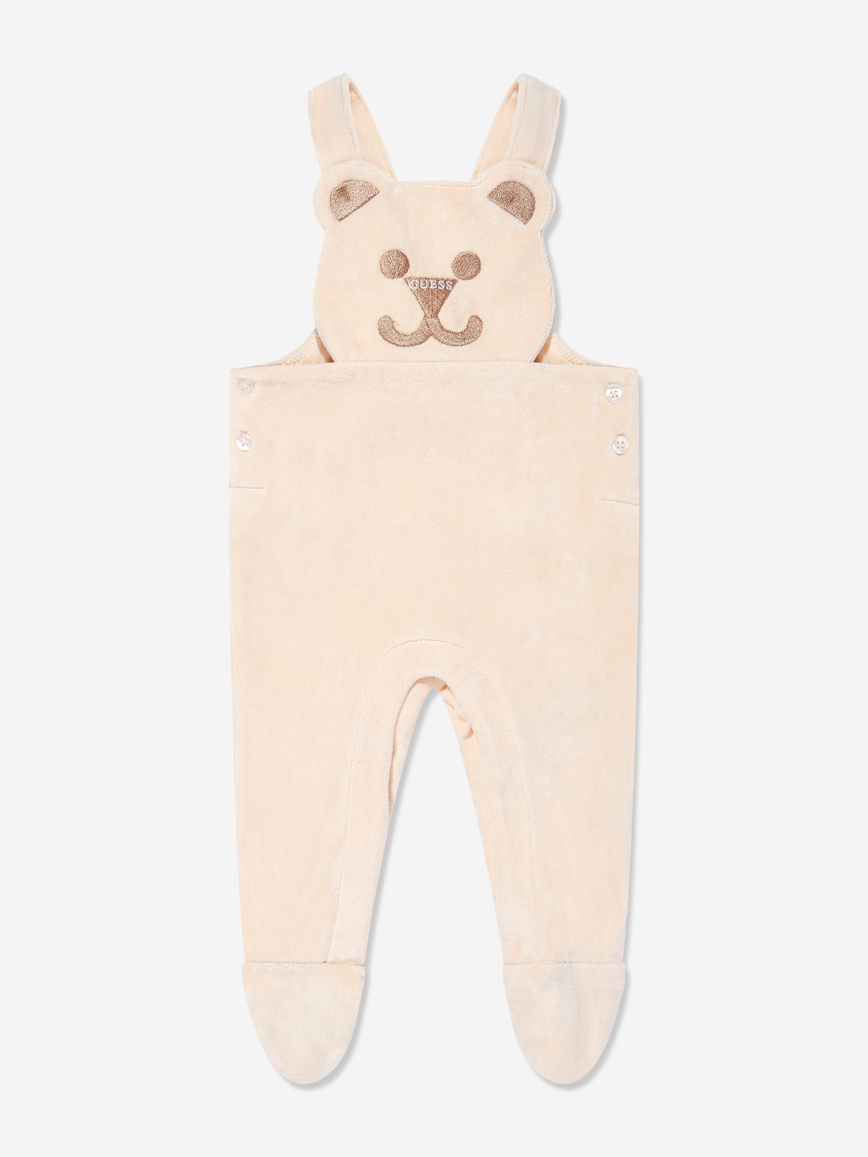 Baby Boys Romper Set in White