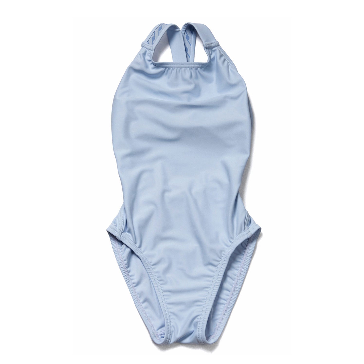 Maillot de bain professionnel bleu clair pour filles