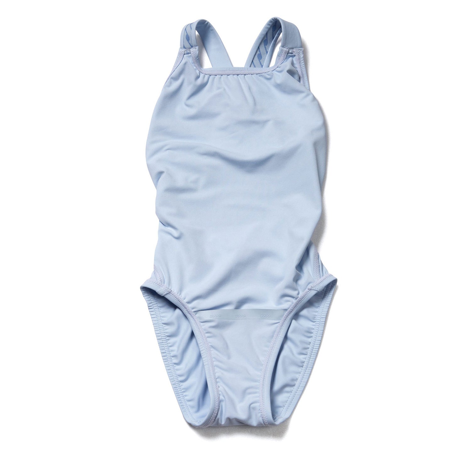 Maillot de bain professionnel bleu clair pour filles