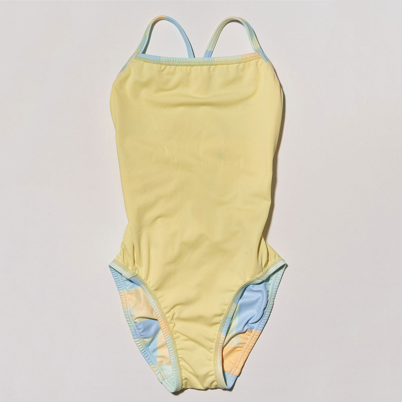 Maillot de bain professionnel multicolore pour filles