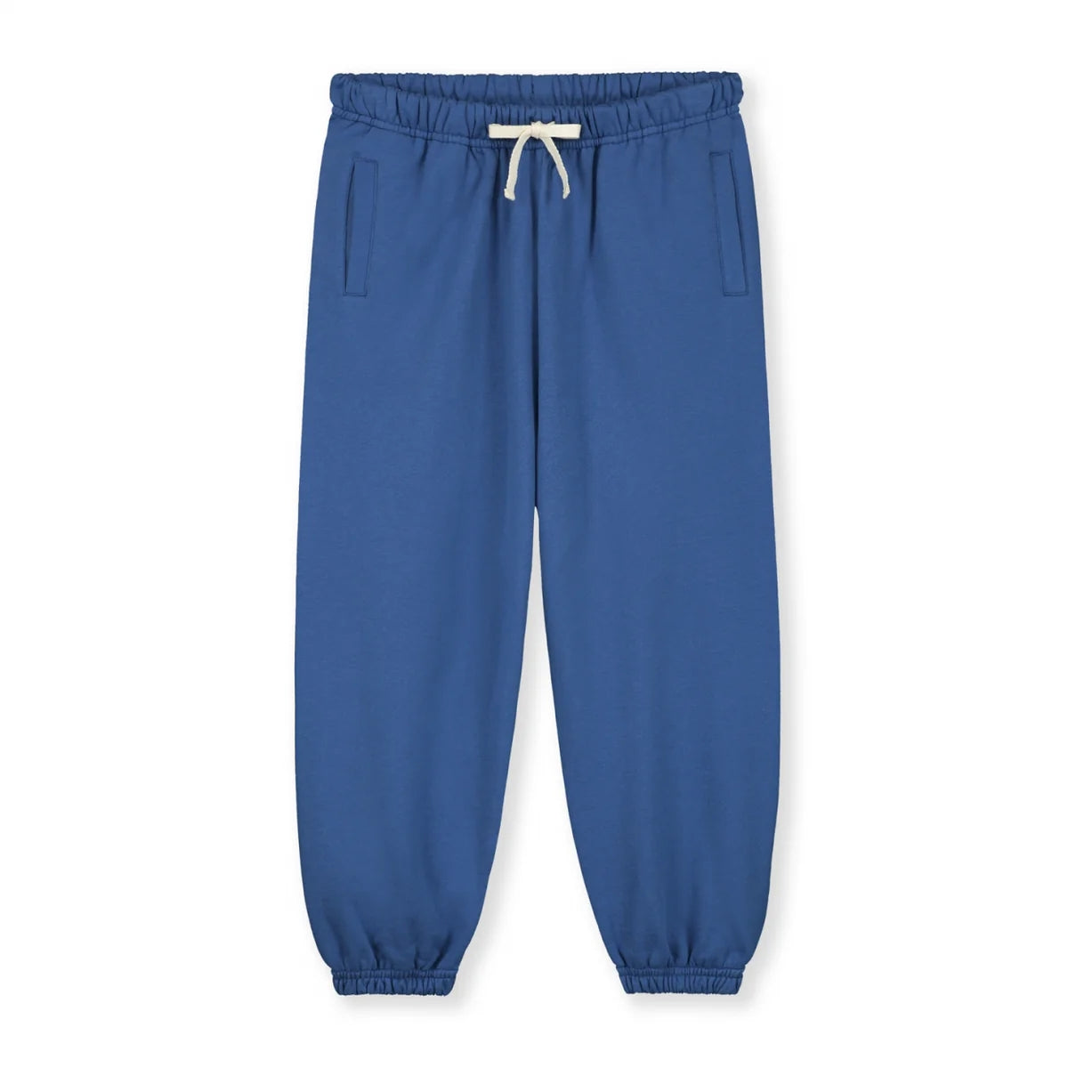 Boys & Girls Blue Cotton Trousers