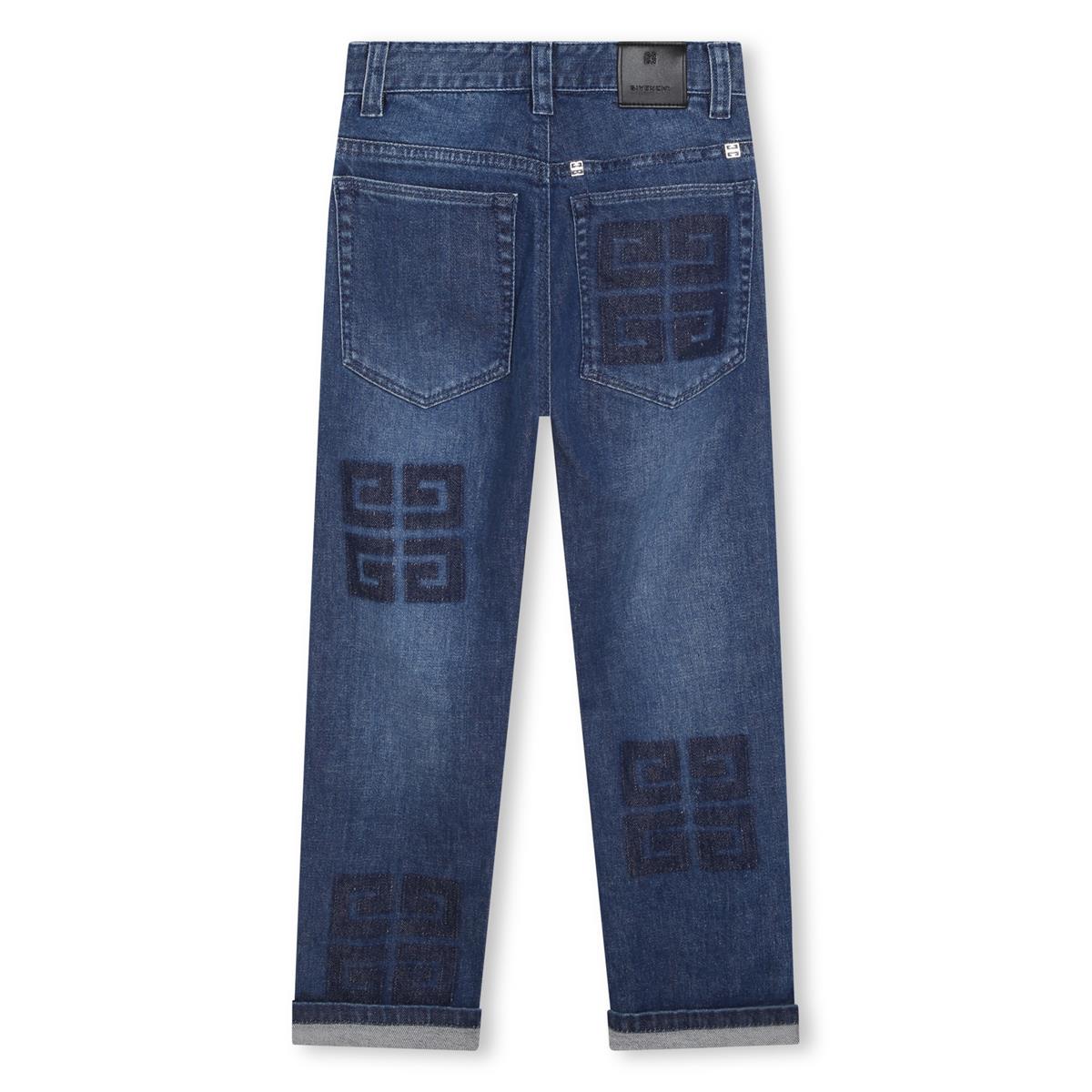 Boys Blue Denim Trousers