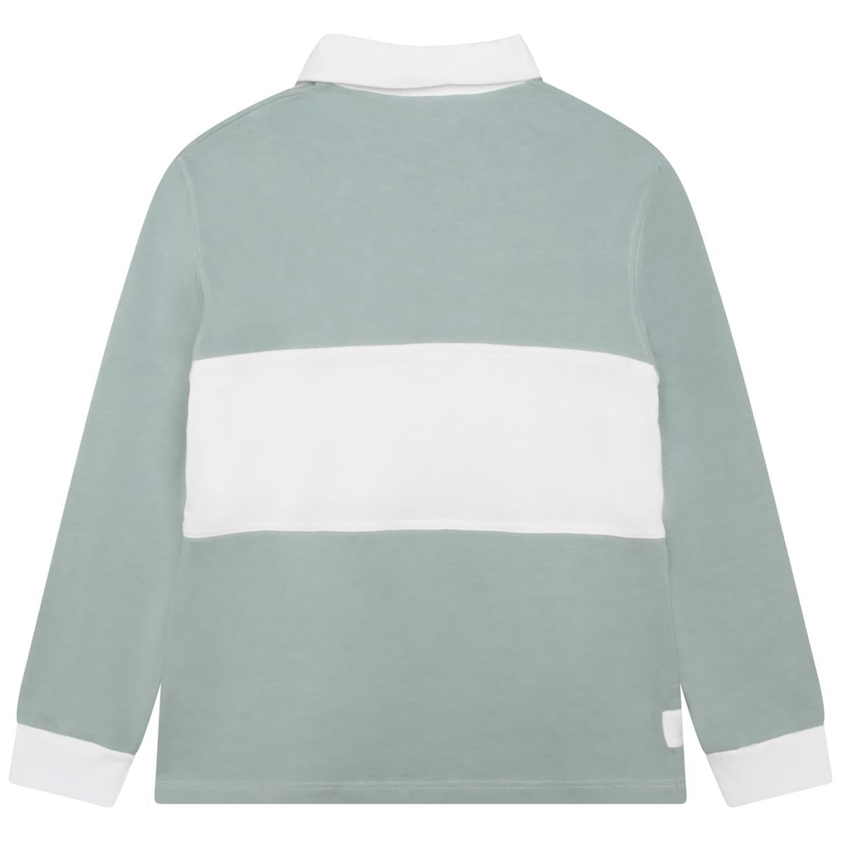 Boys Green Logo Cotton T-Shirt