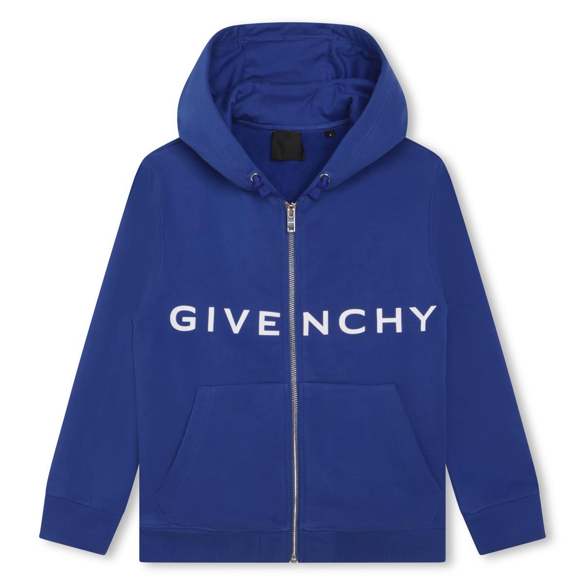 Boys Blue Zip-Up Top