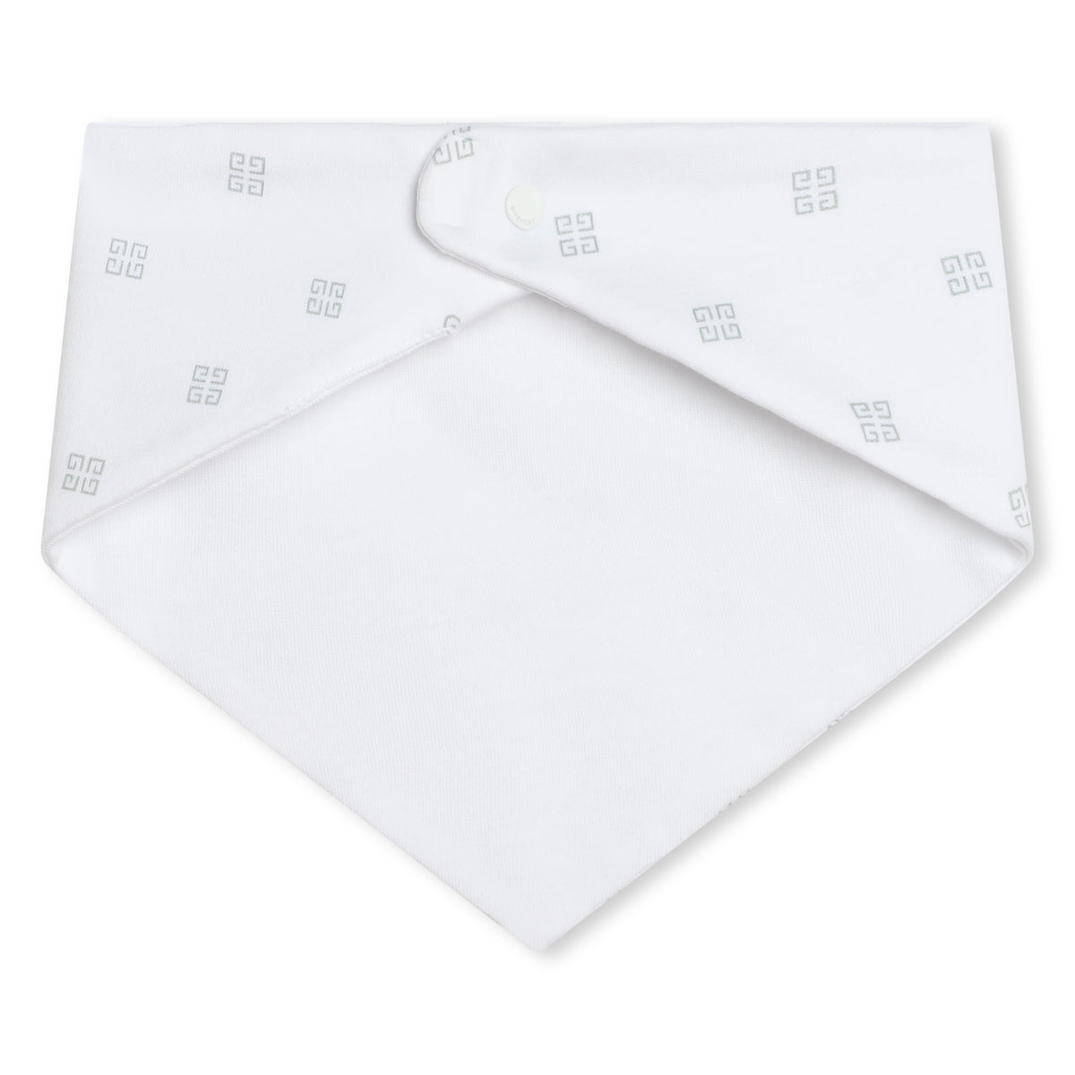 Ensemble en coton blanc avec logo pour bébés garçons et filles