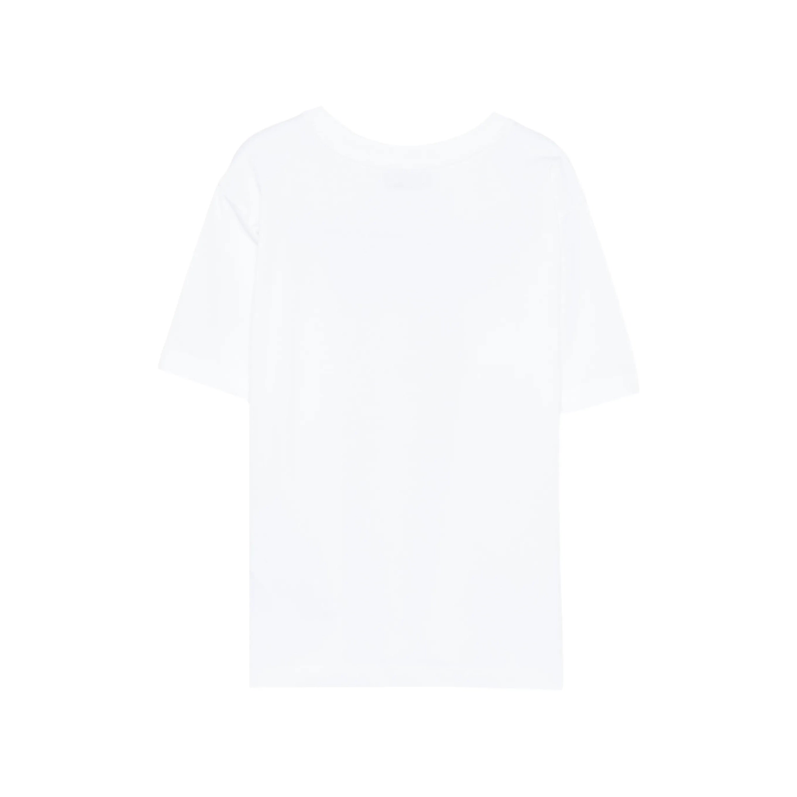 Boys & Girls White Logo Cotton T-Shirt