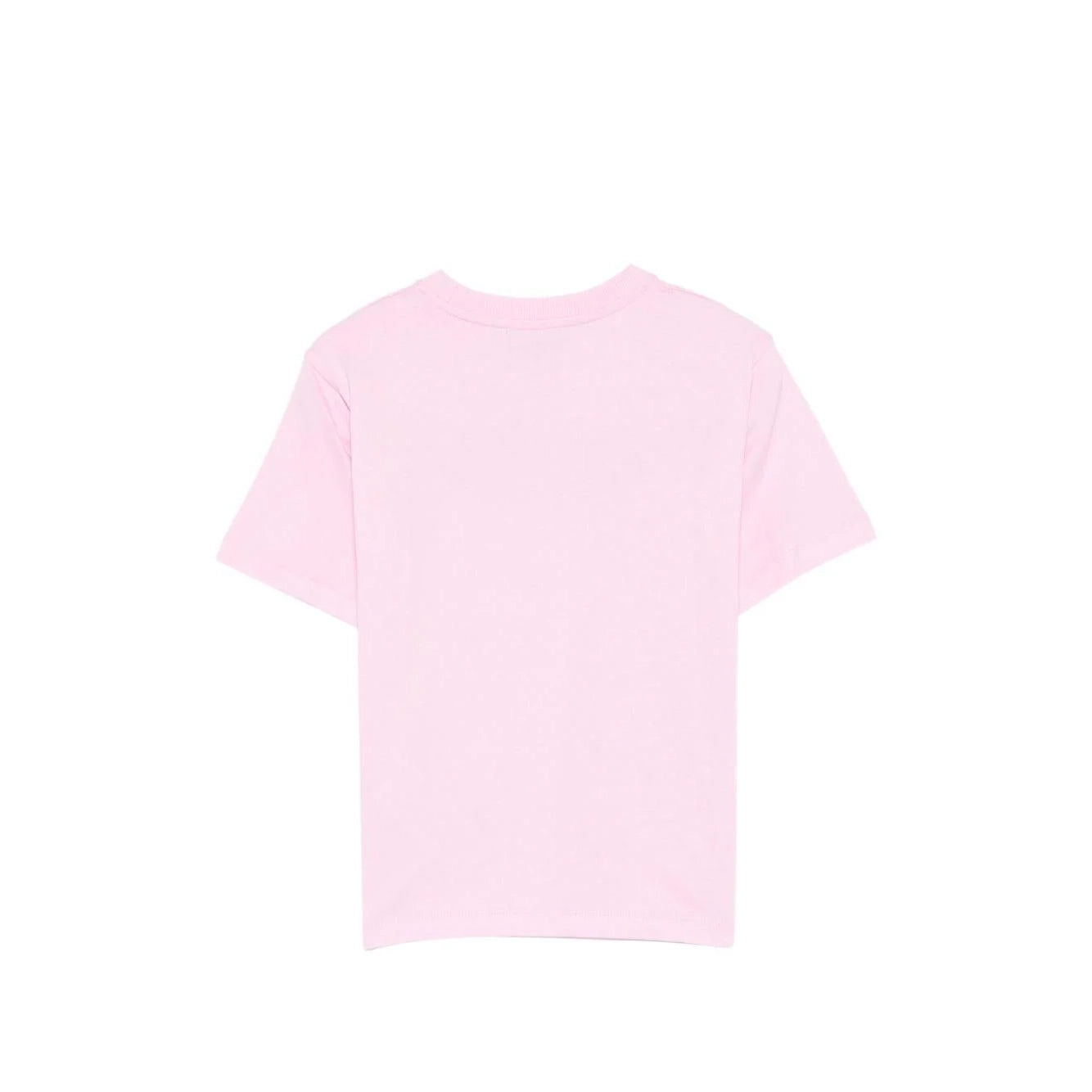 Boys & Girls Light Pink Logo Cotton T-Shirt