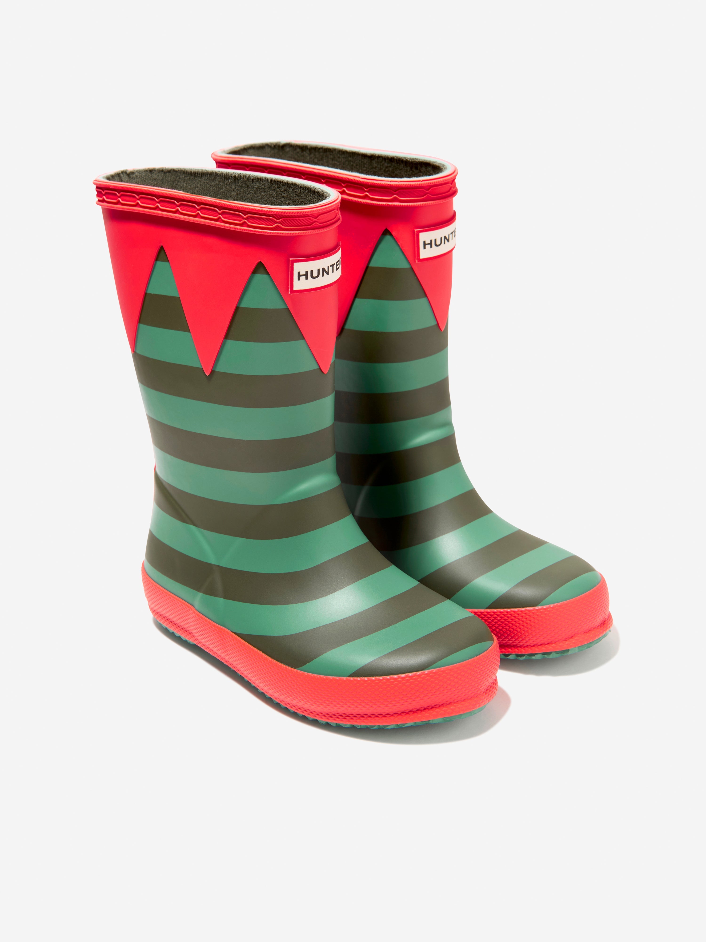 Unisex Original First Classic Elf Stripe Wellington Boots
