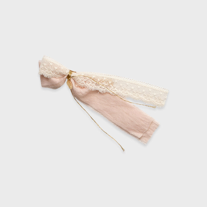 Pince à cheveux rose pour fille