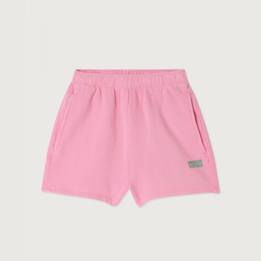 Women Pink Cotton Shorts