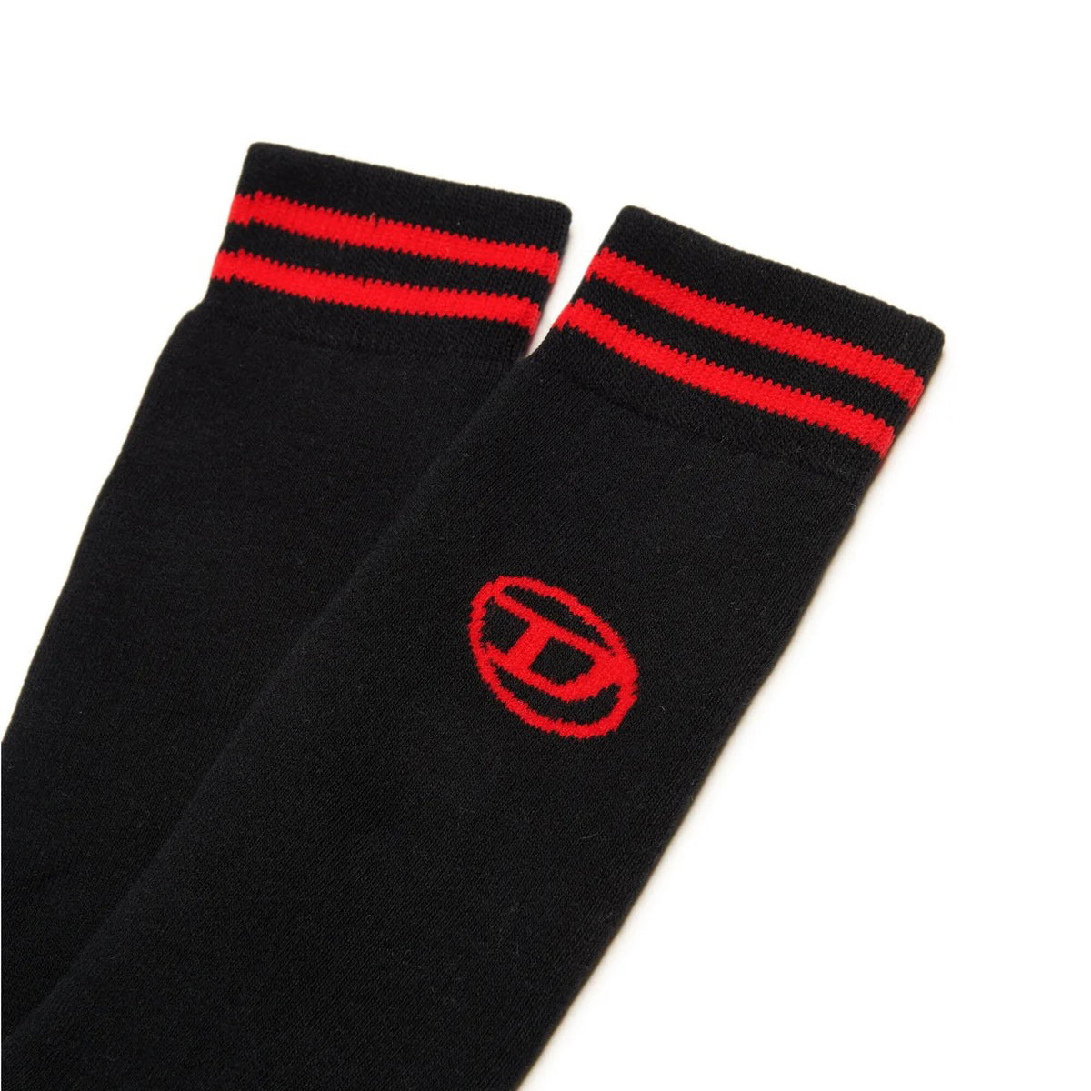 Chaussettes en coton noires pour garçons et filles (lot de 2)