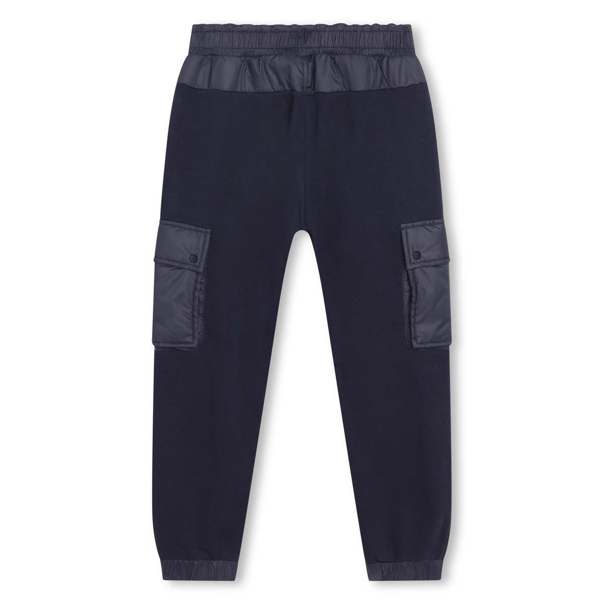 Boys Blue Cotton Trousers