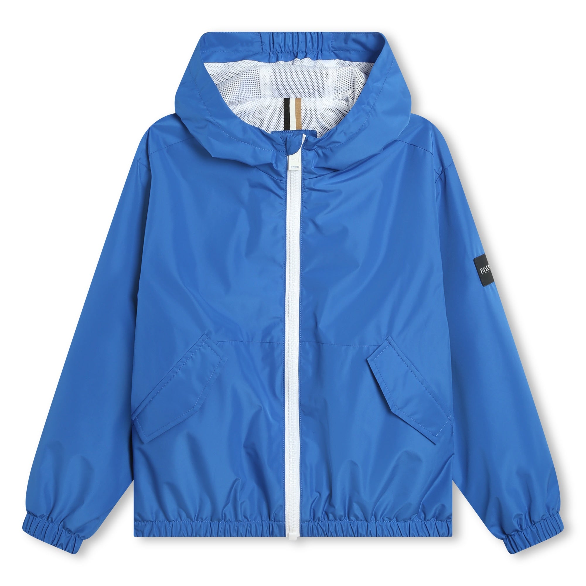 Boys Blue Zip-Up Jacket