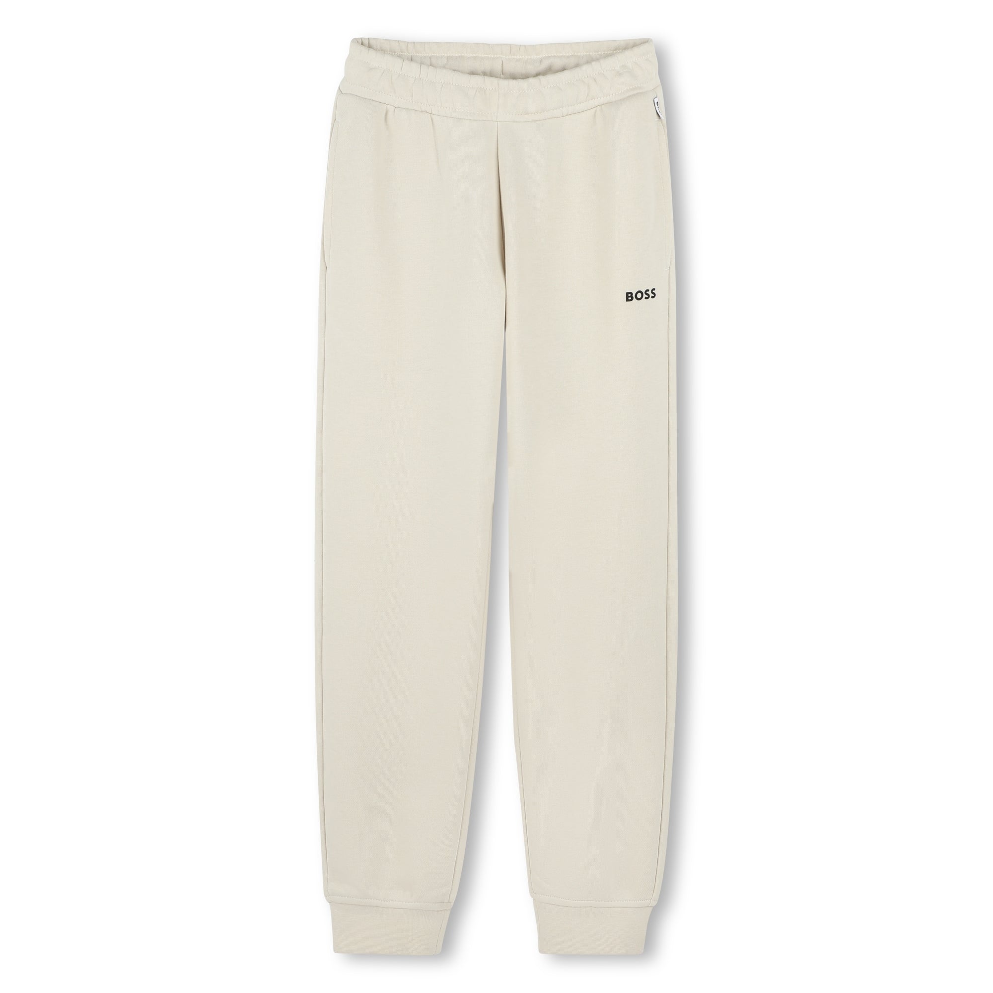 Boys Ivory Casual Cotton Trousers
