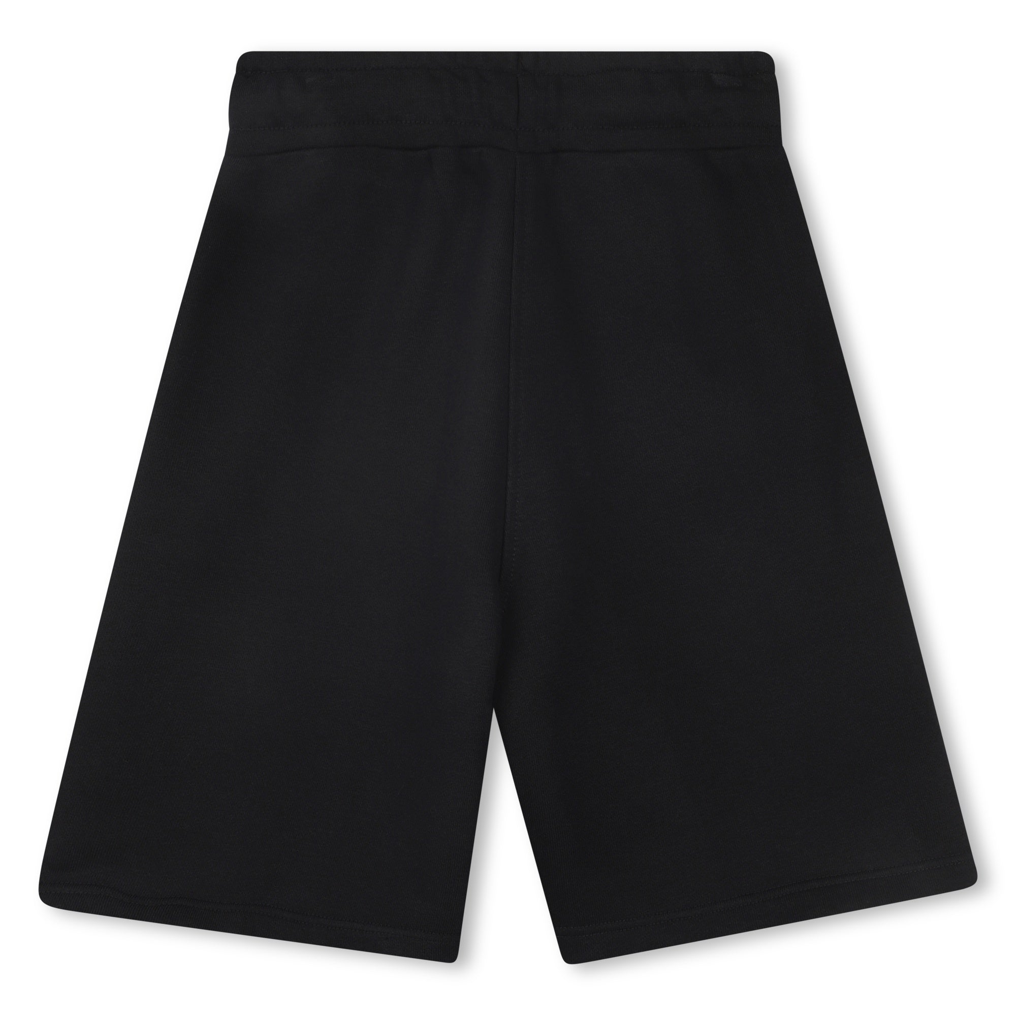 Boys Black Cotton Shorts