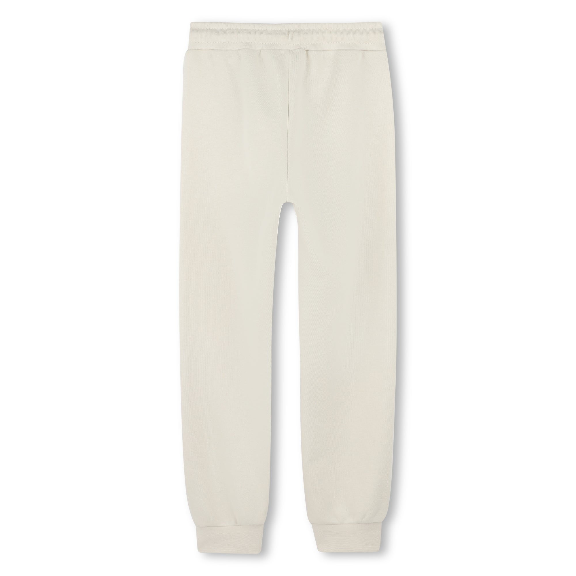 Boys Ivory Cotton Trousers