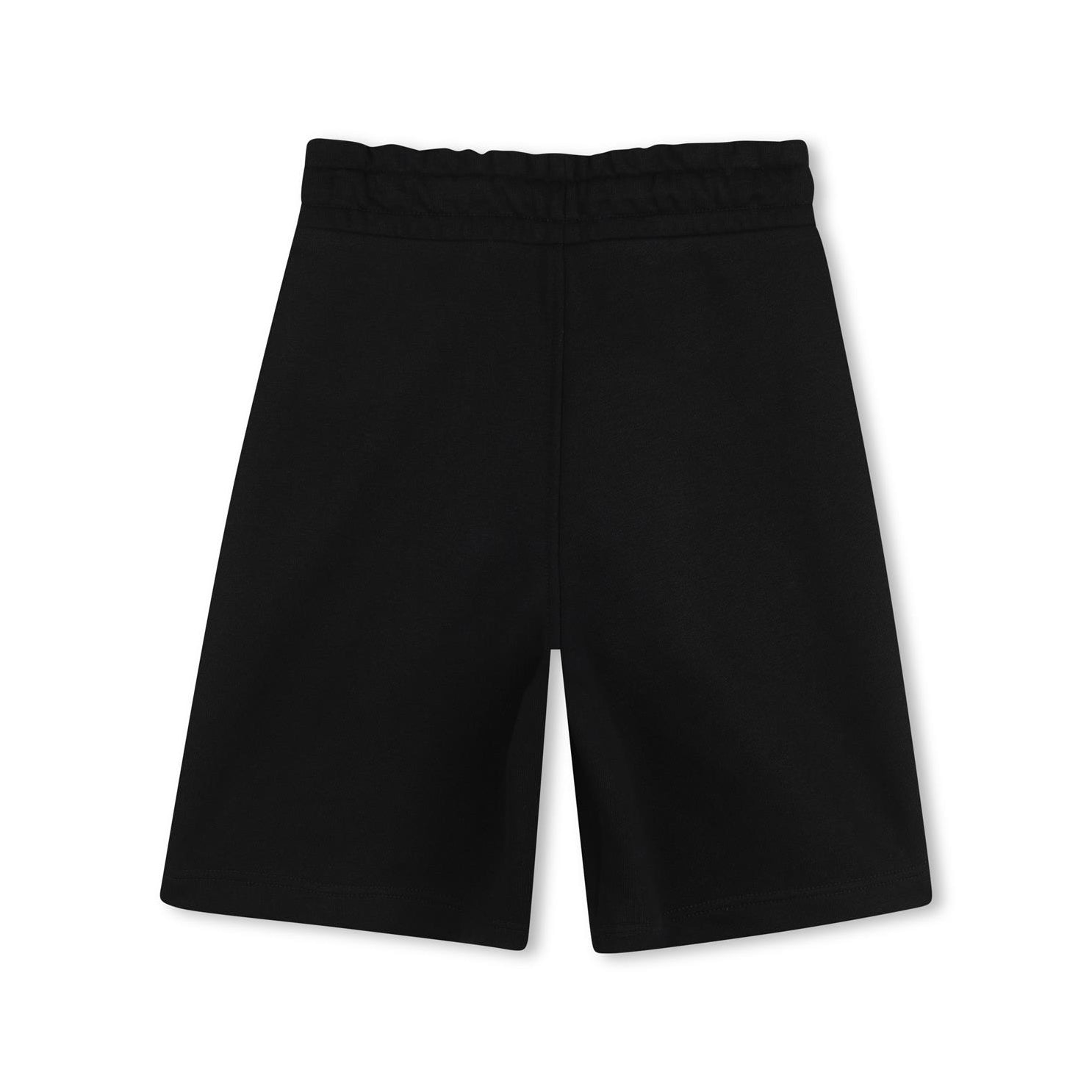 Boys Black Cotton Shorts