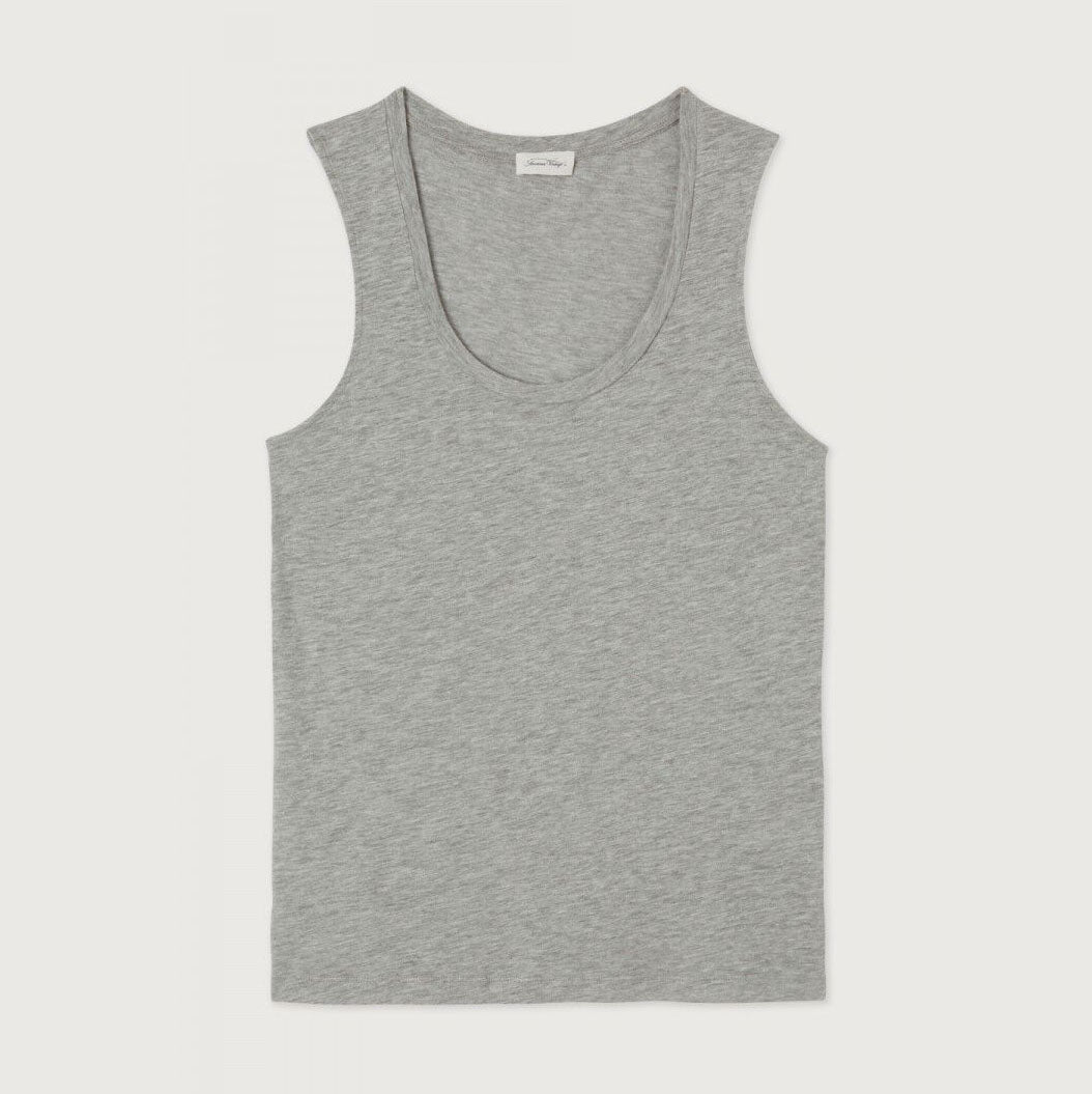 Women Grey Cotton Vest