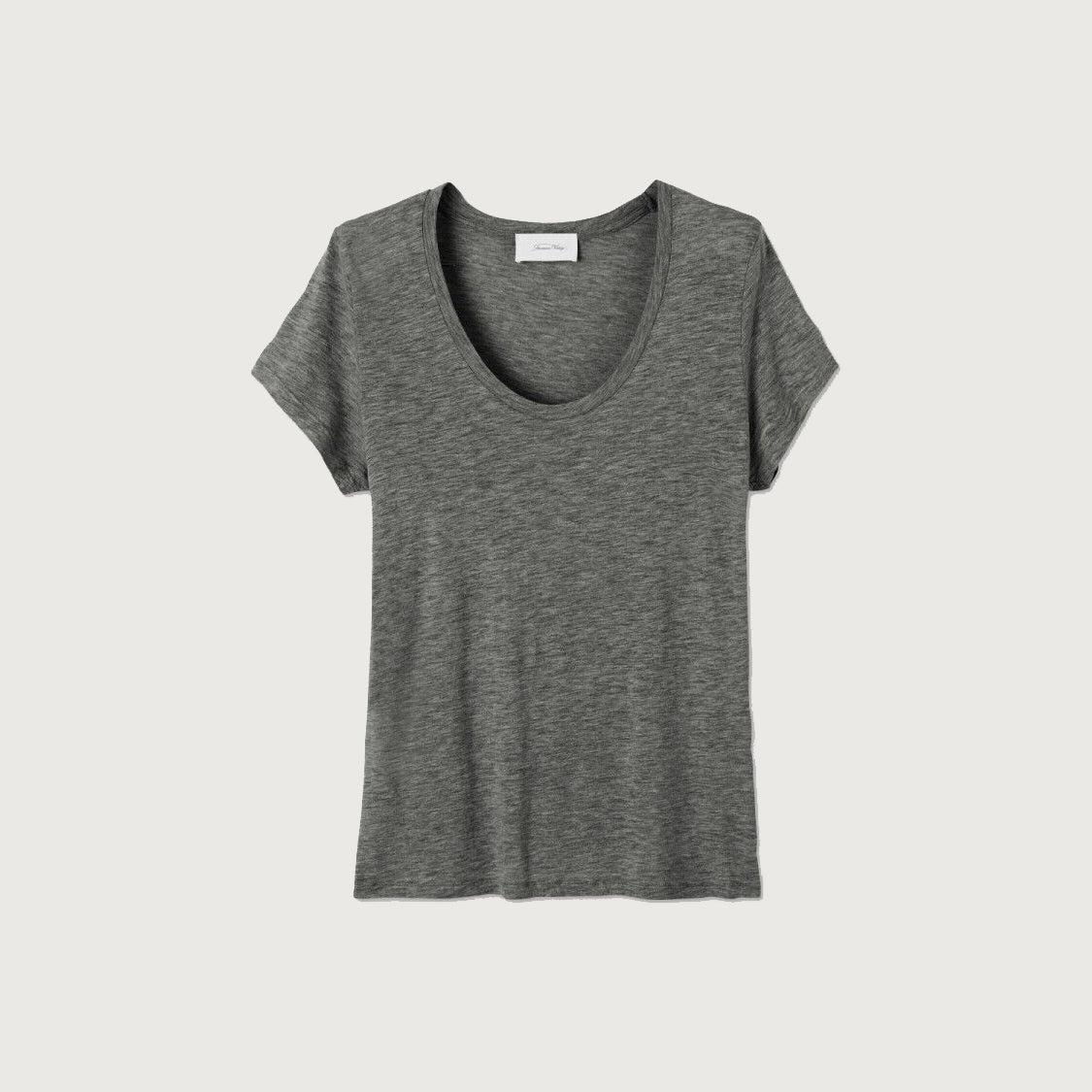 Women Grey Cotton T-Shirt