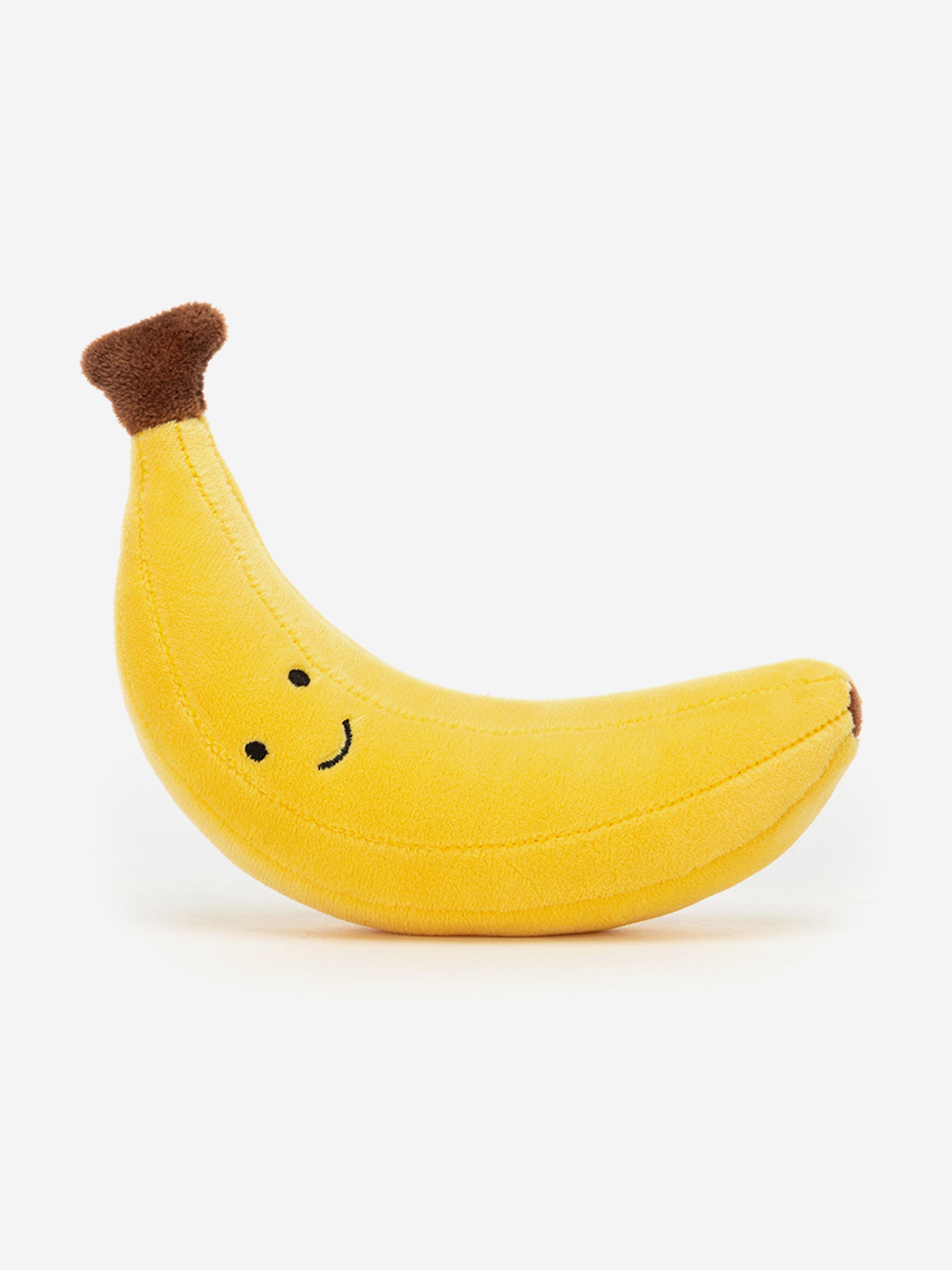 Fabulous Fruit Banana Soft Toy in Yellow (17 CM)