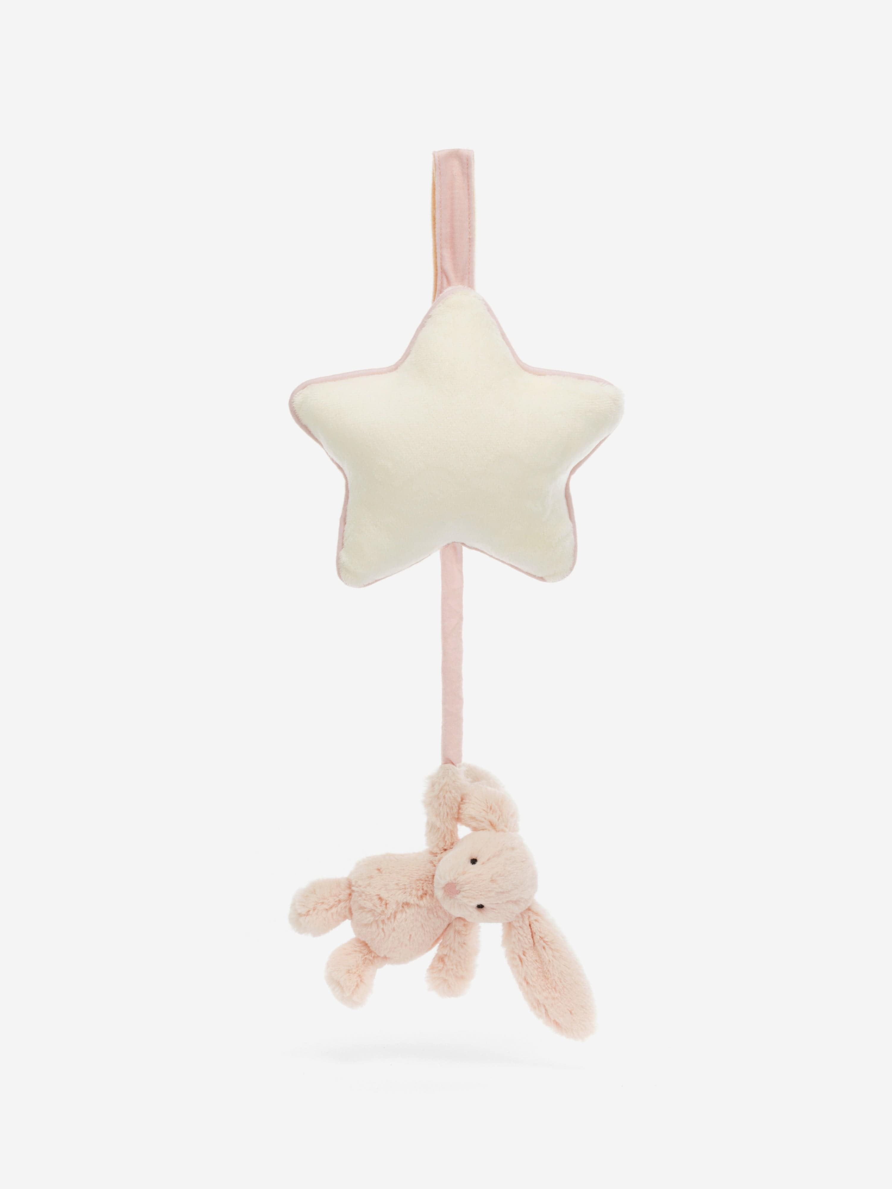 Bashful Blush Bunny Musical Pull in Pink (30 CM)