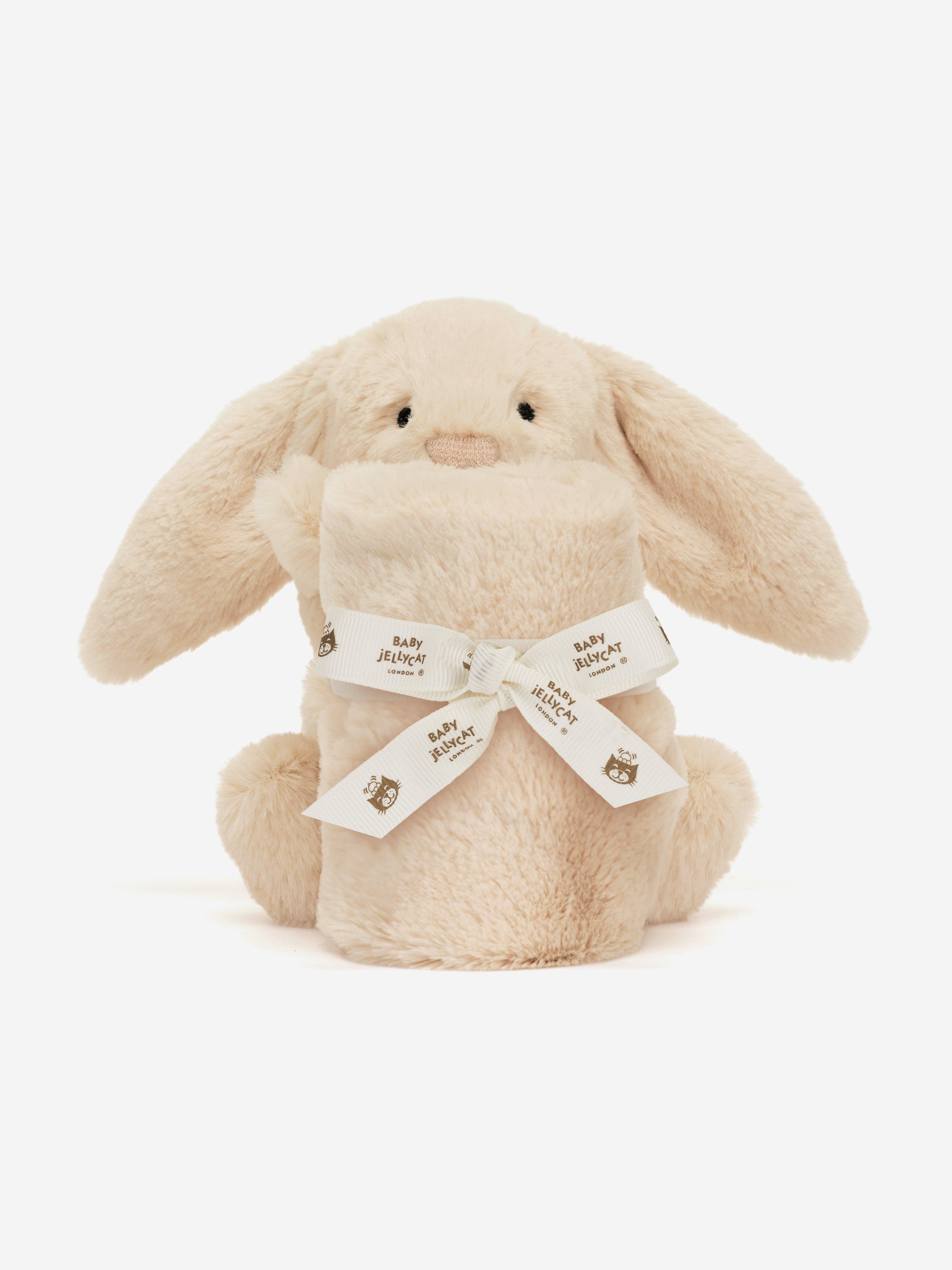 Bashful Luxe Willow Bunny Soother in Ivory (34 CM)