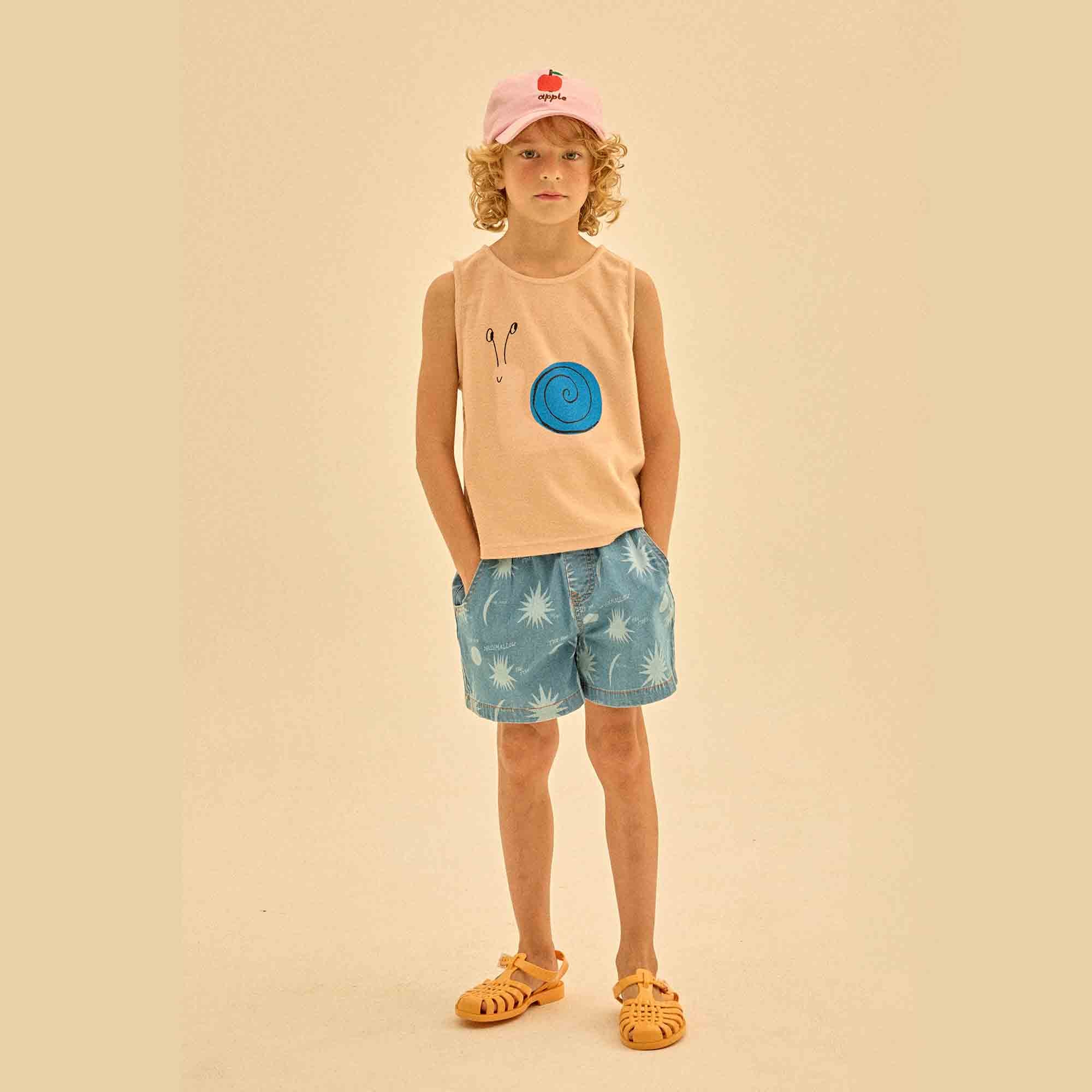 Boys & Girls Pink Embroidery Cap