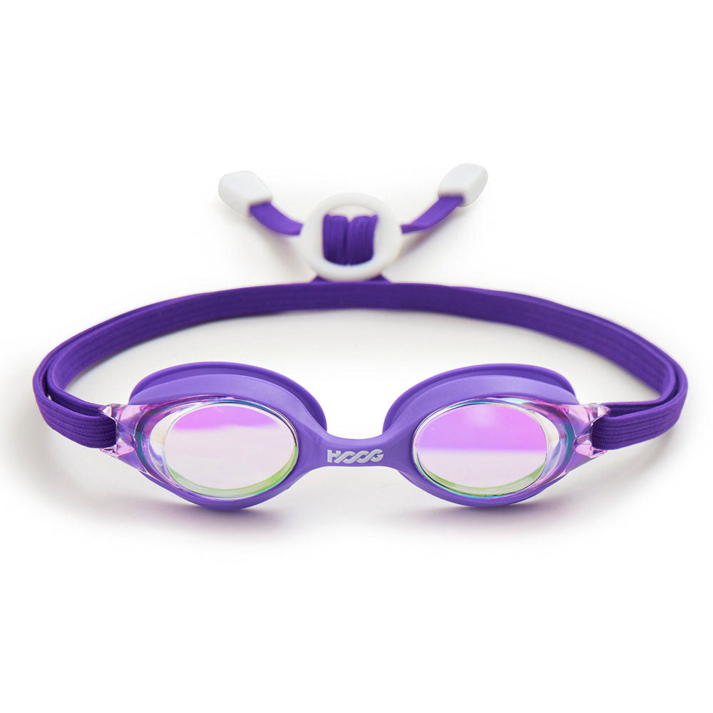 Boys & Girls Purple Rubber Ring Swim Goggles(JERRY-GDPU)