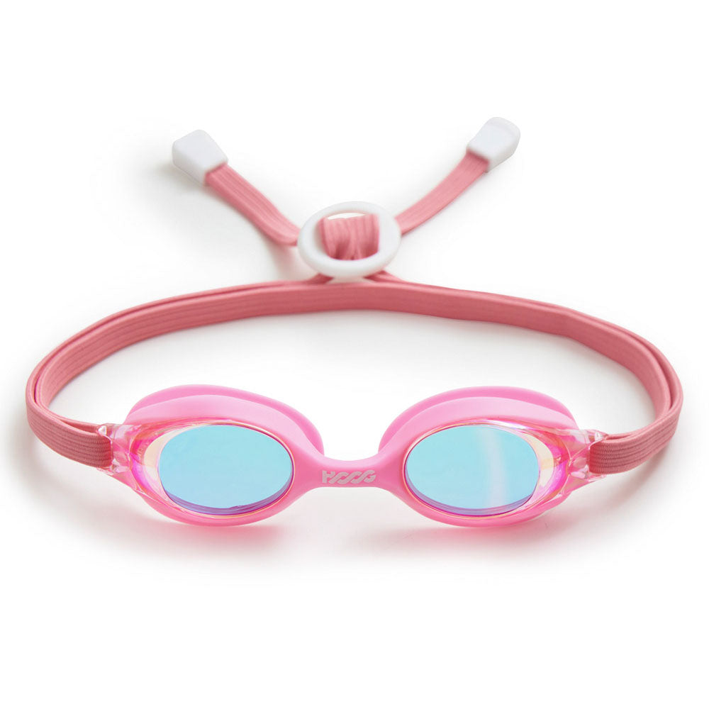 Boys & Girls Pink Rubber Ring Swim Goggles(JERRY-RDPK)