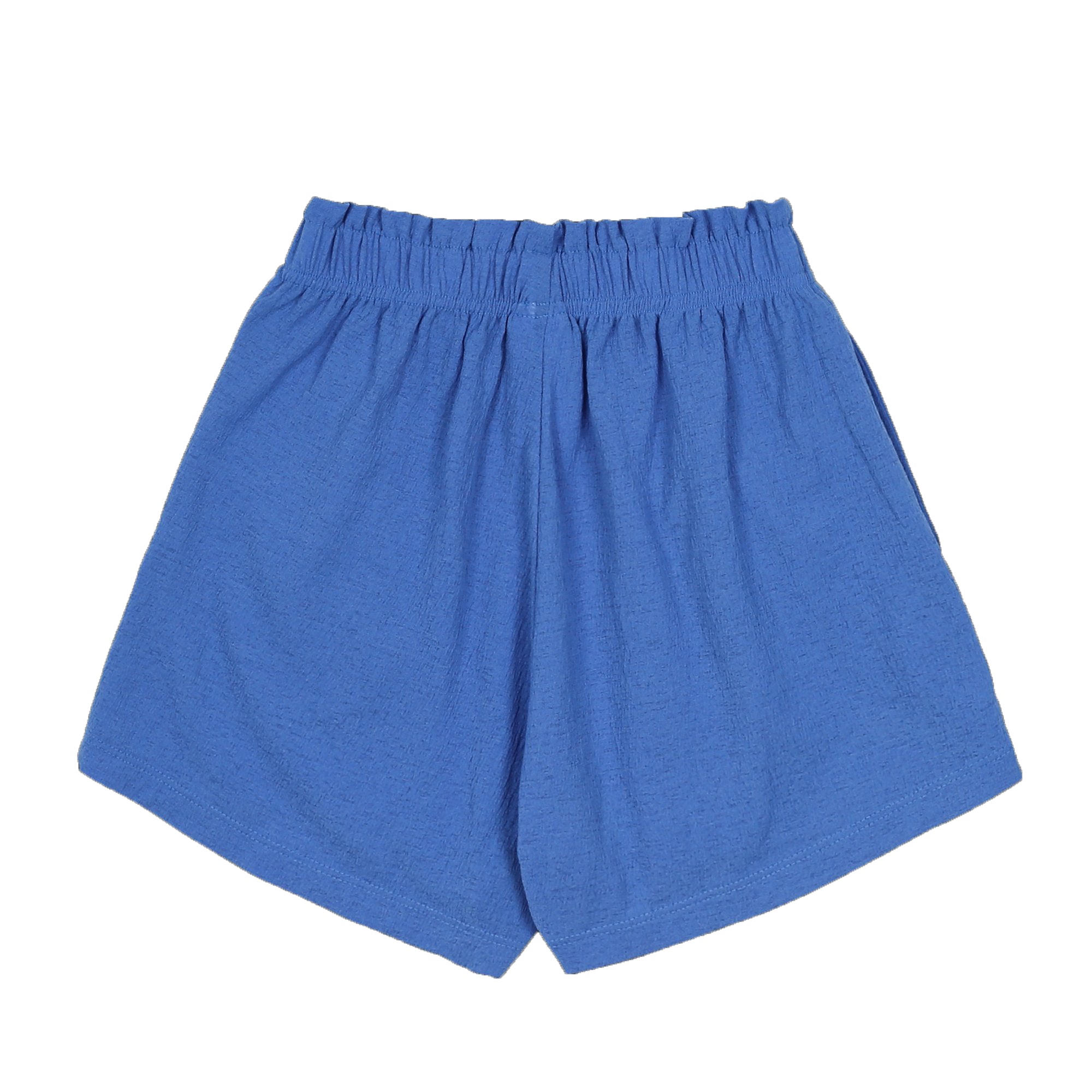 Girls Blue Logo Shorts