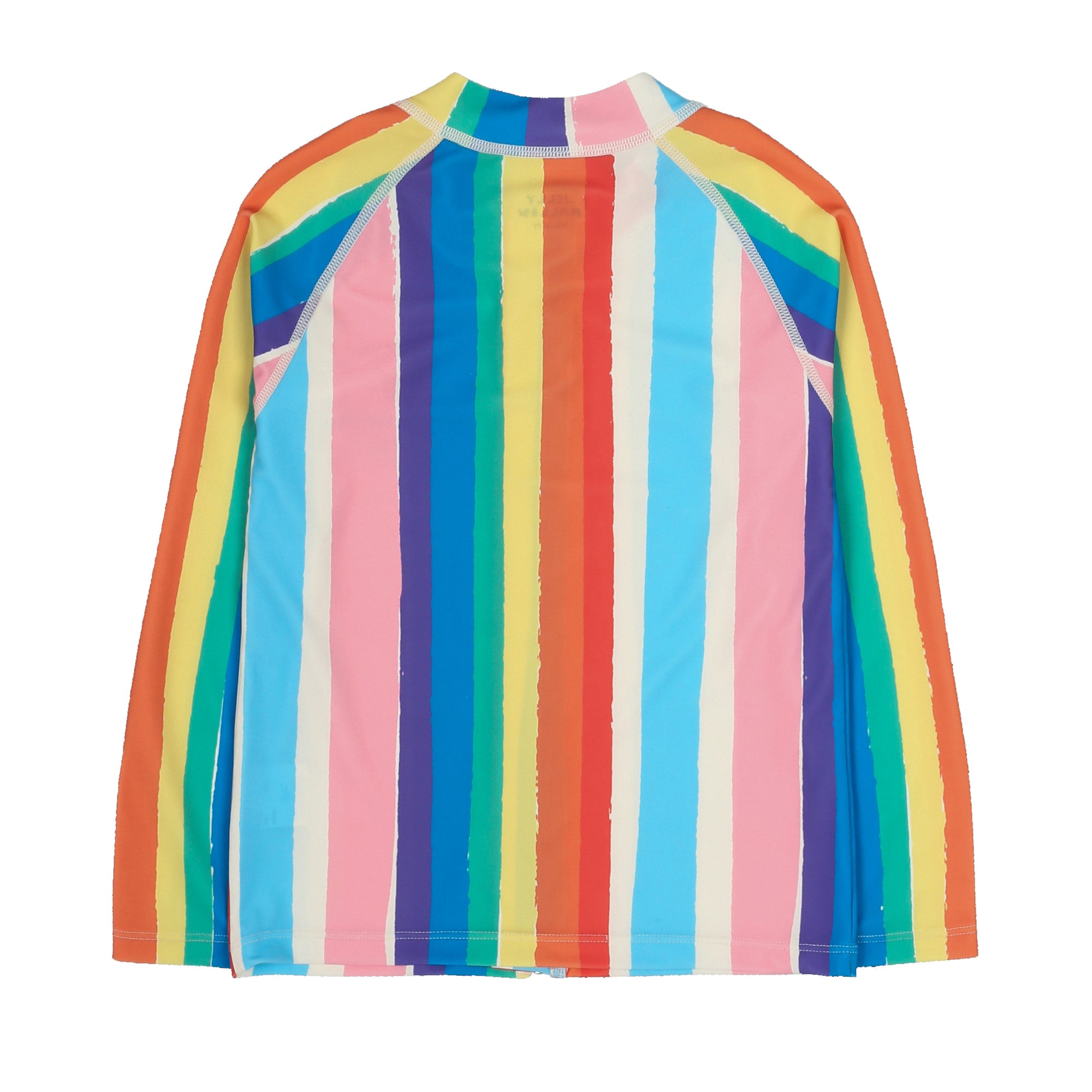 Boys & Girls Colorful Stripes Swim T-Shirt
