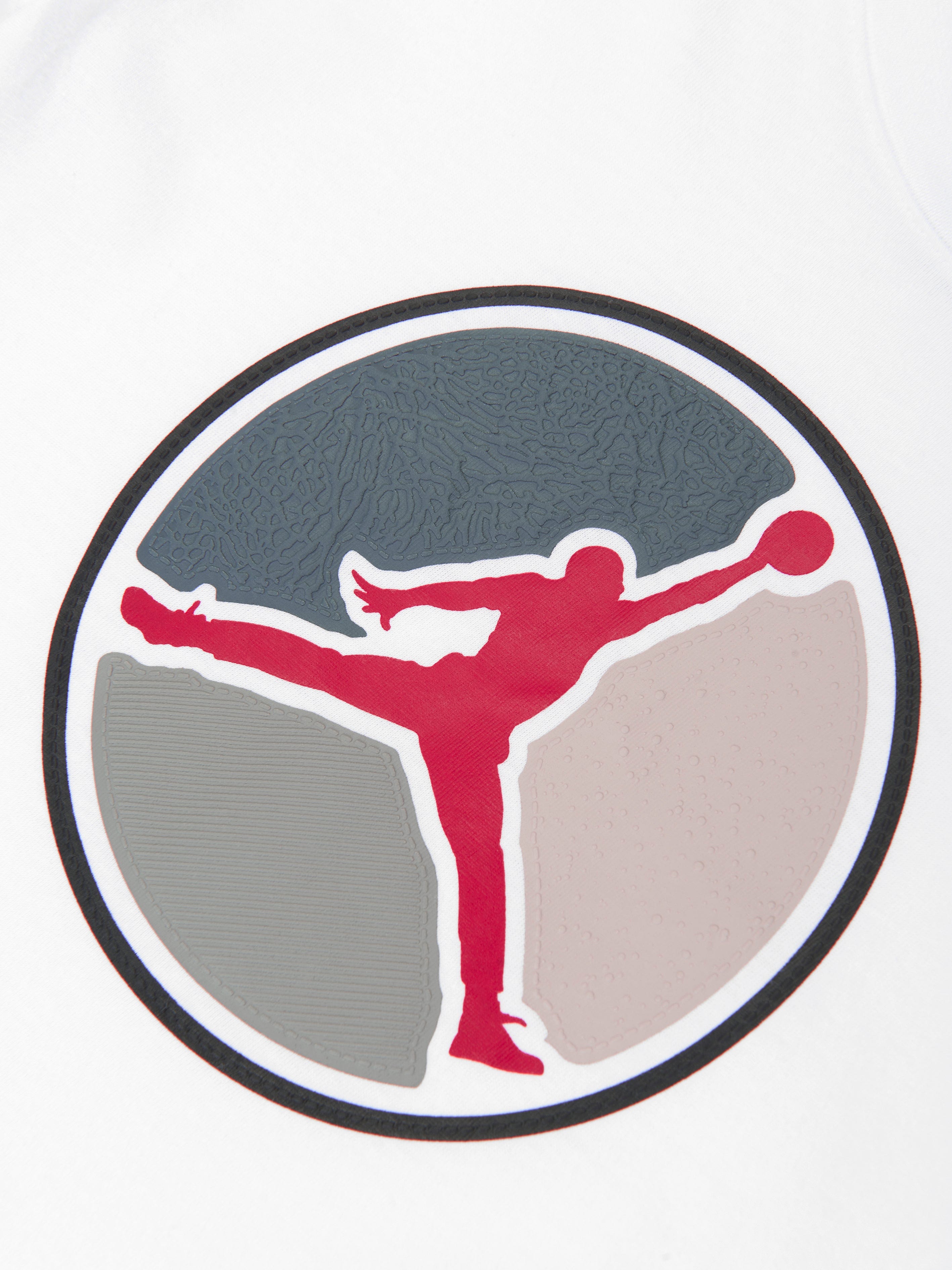Boys Air Jordan HBR Ring T-Shirt in White