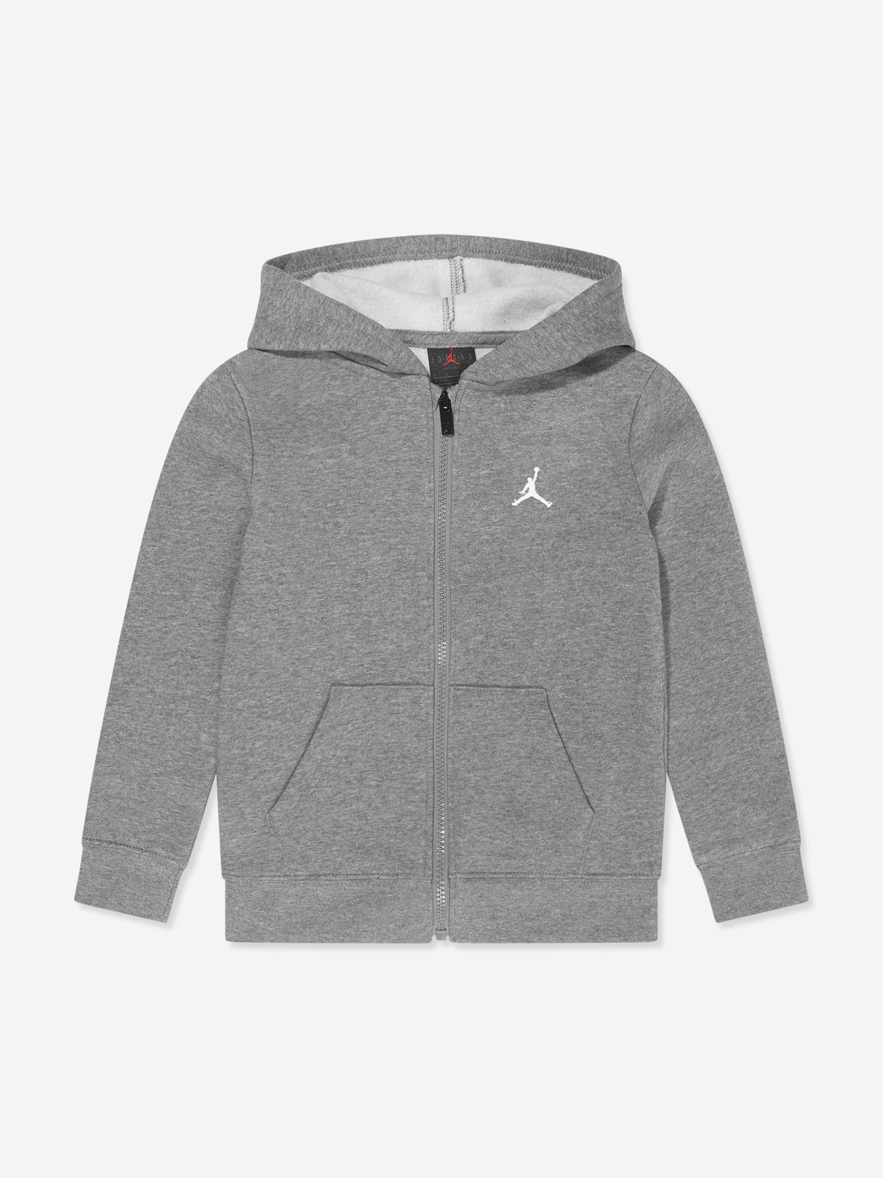 Boys MJ Brooklyn Fleece Tracksuit in Grey