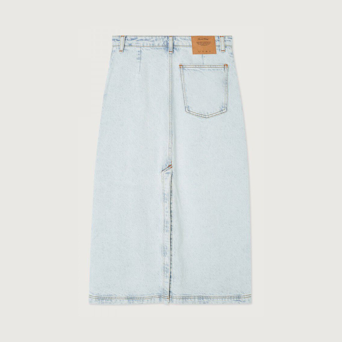Women Light Blue Demin Skirt