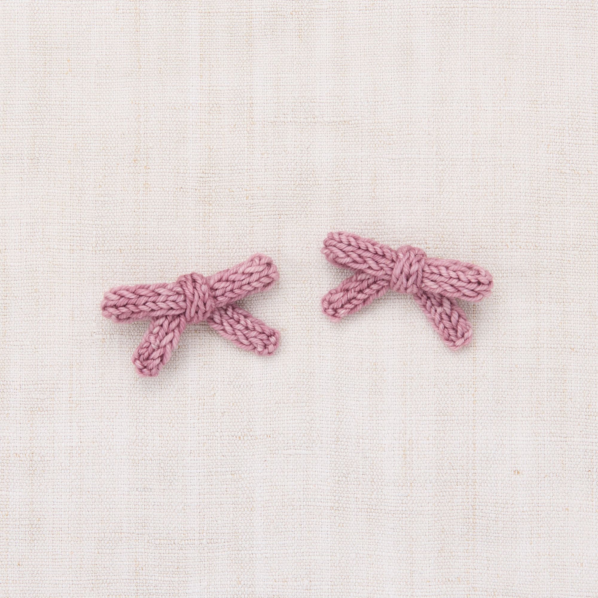 Girls Pink Bow Hair Clips