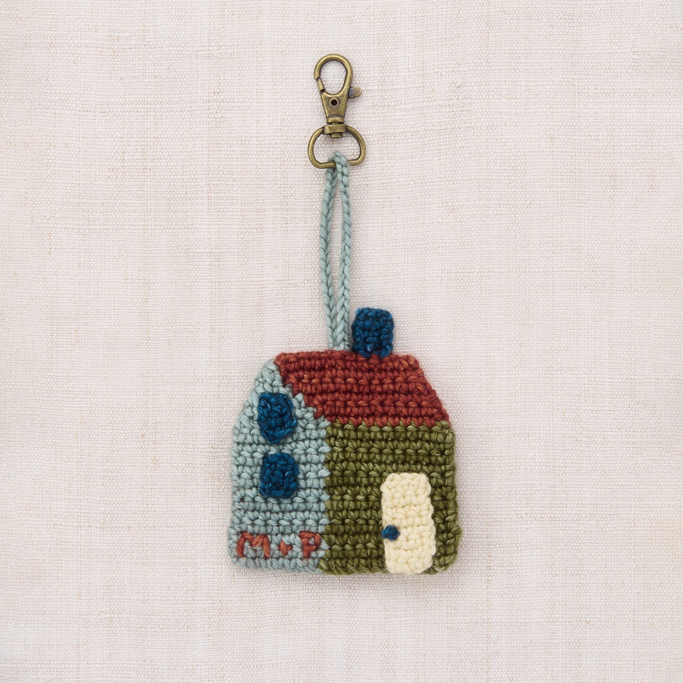 Green Home Bag Charm