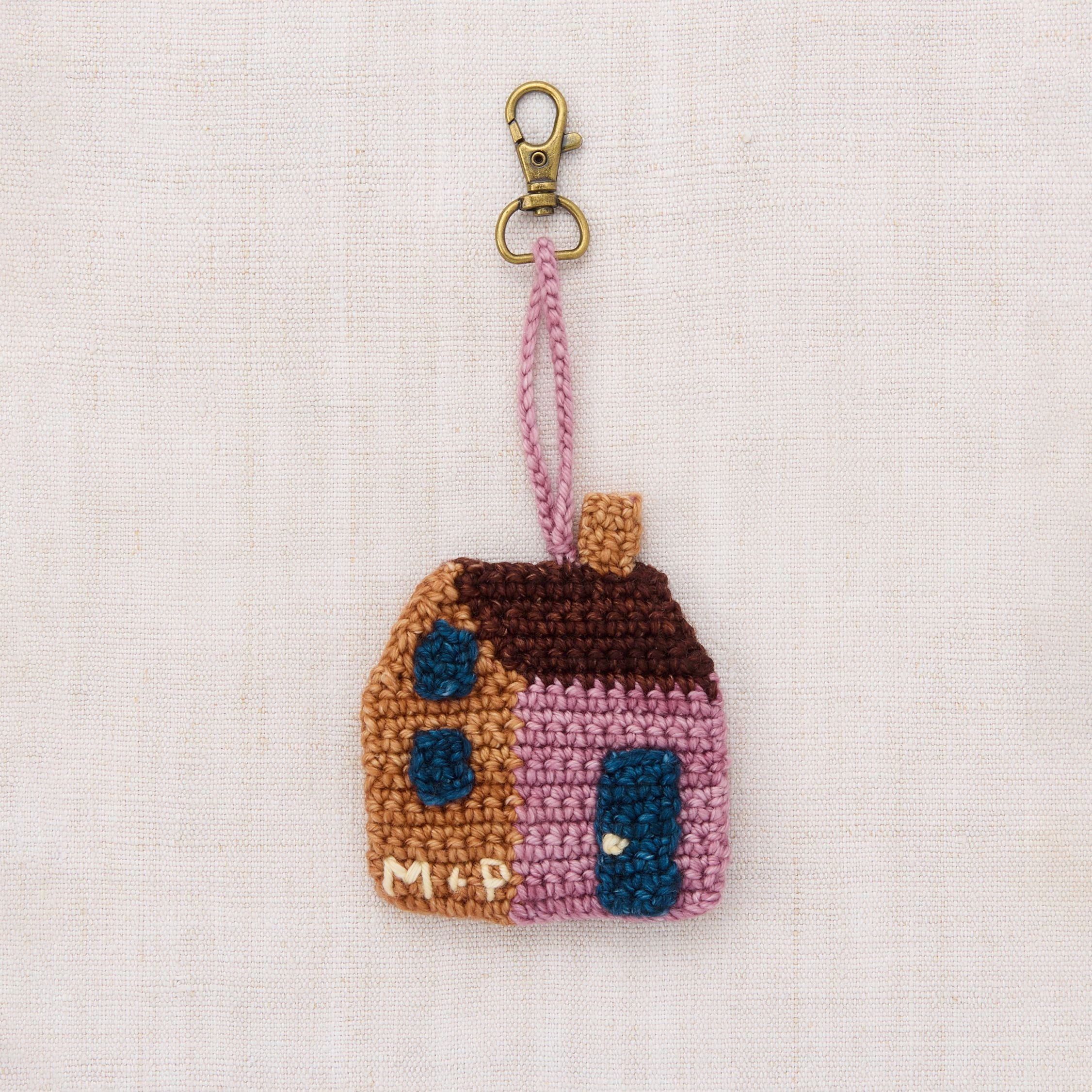 Pink Home Bag Charm