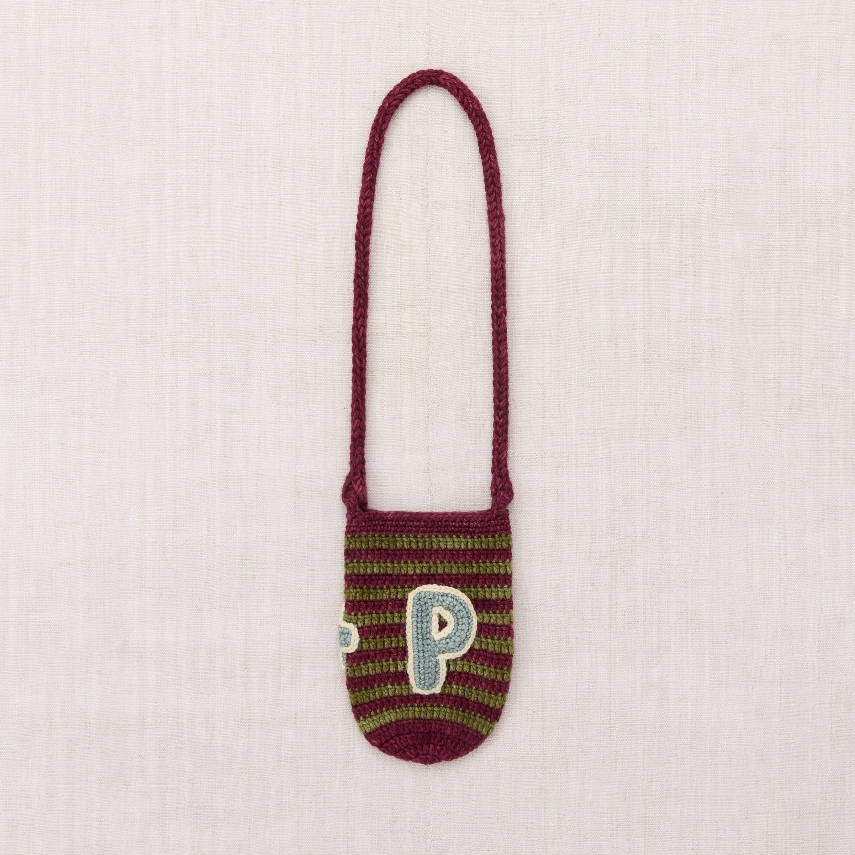 Boys & Girls Red Stripes Bottle Bag