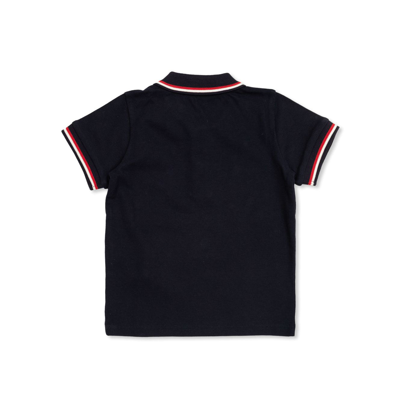 Baby Boys Navy Cotton Polo Shirt