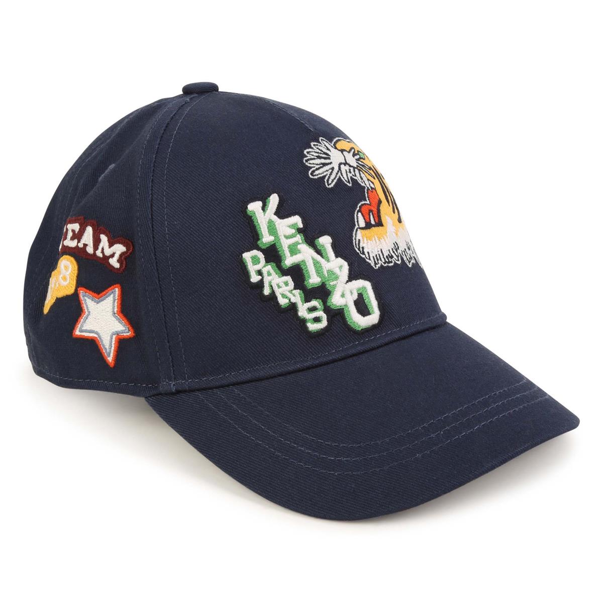 Boys & Girls Black Logo Cap