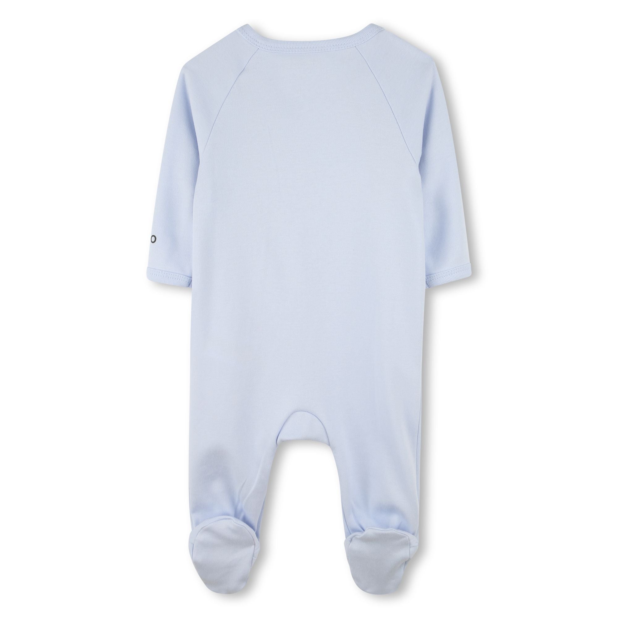 Coffret cadeau de combinaisons bleues en coton pour bébés garçons et filles (lot de 2)