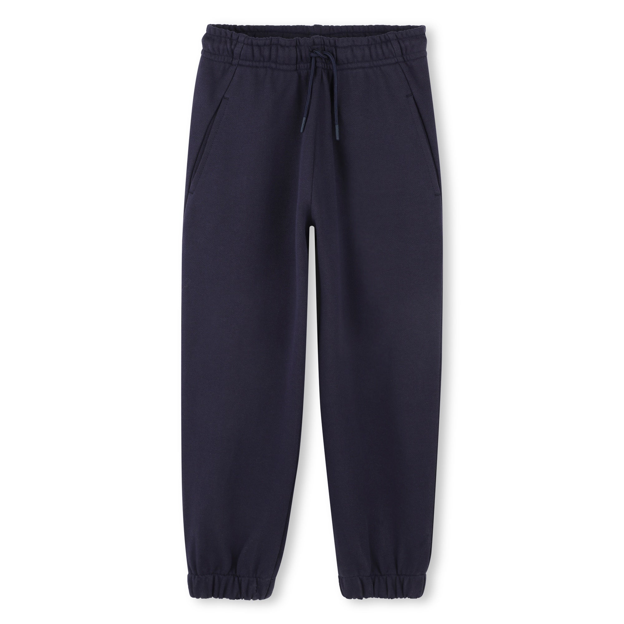 Boys & Girls Navy Cotton Trousers