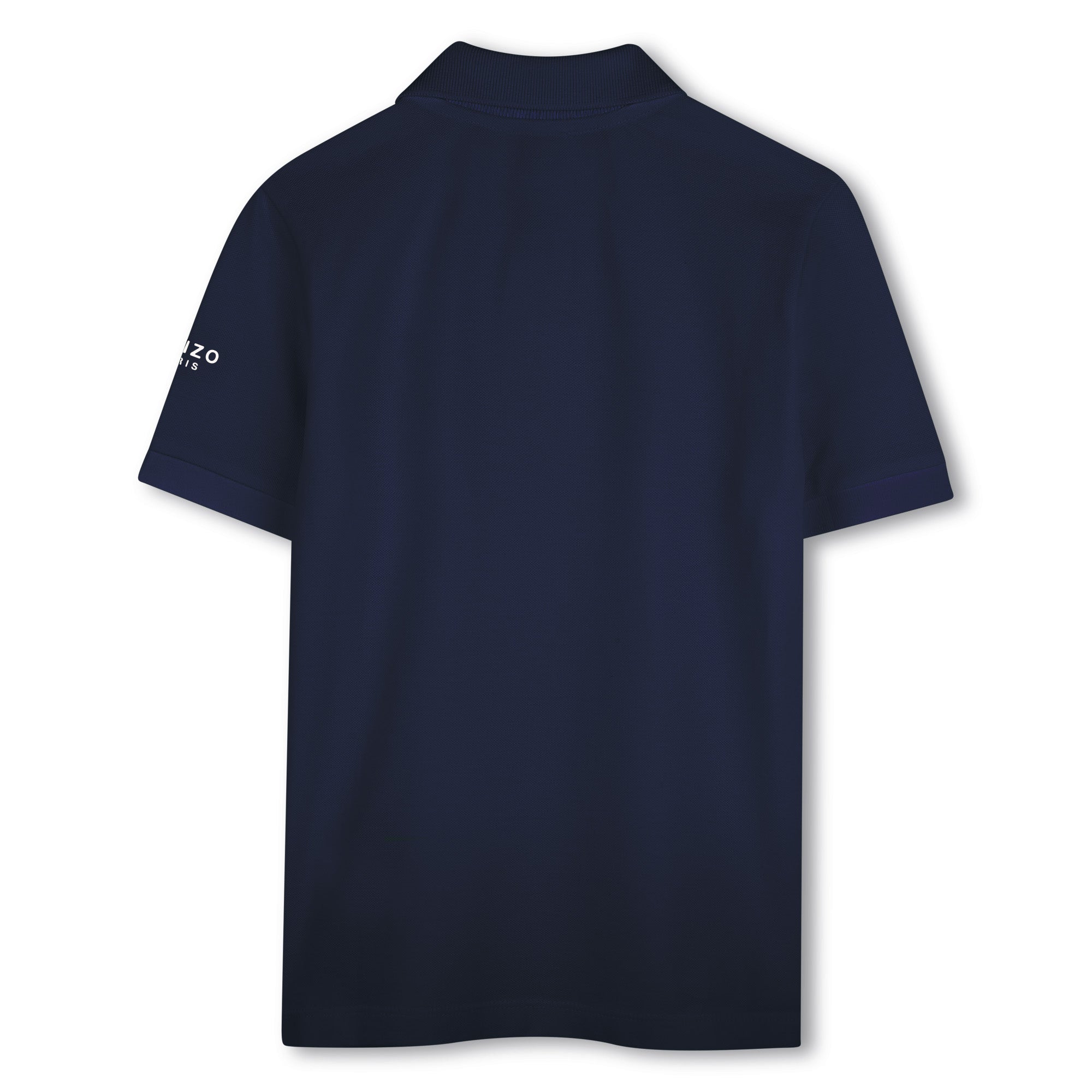 Boys & Girls Navy Cotton Polo Shirt