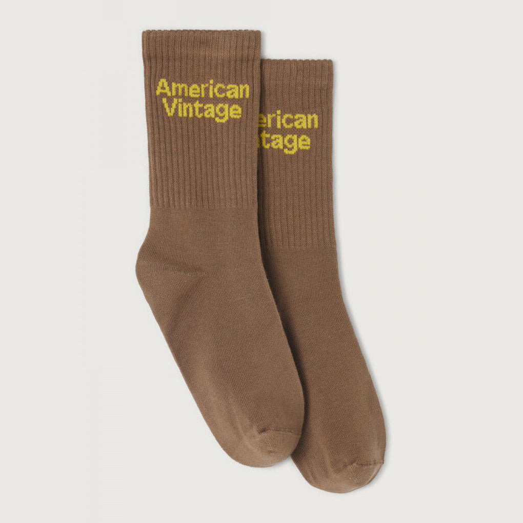 Boys & Girls Brown Cotton Socks