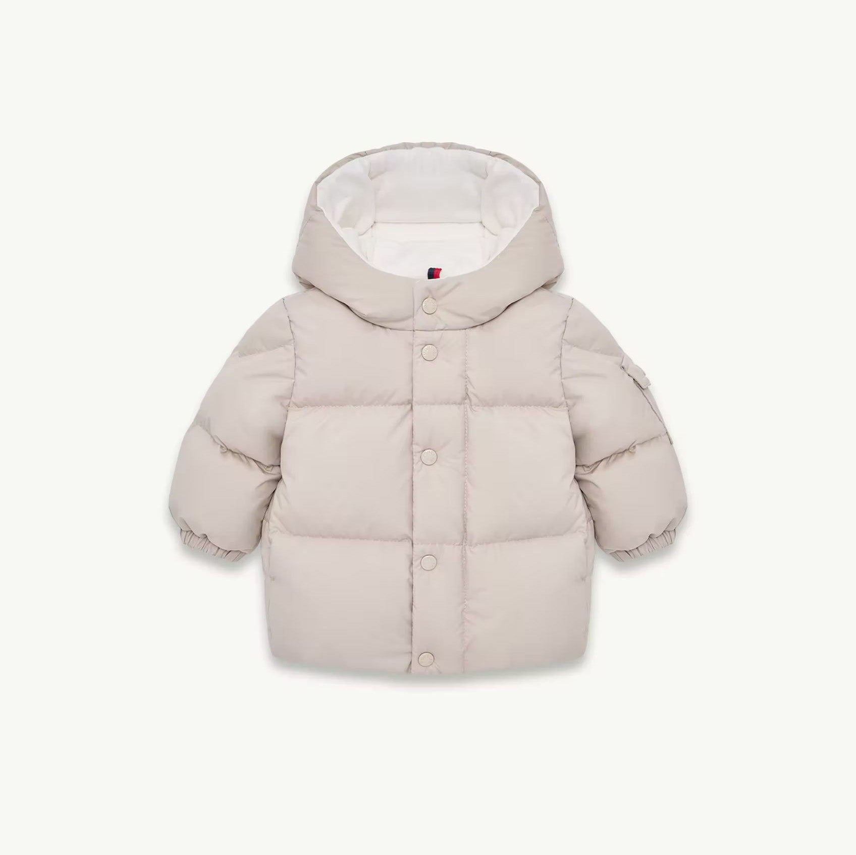 Baby Boys & Girls Light Beige "JARETH" Padded Down Jacket