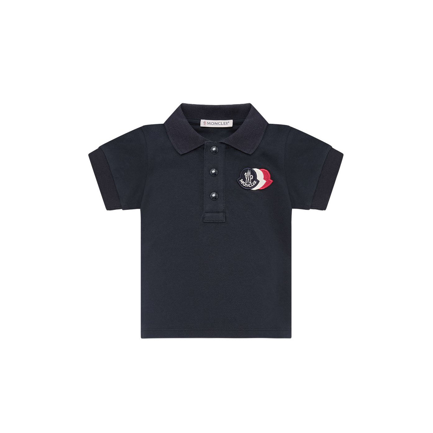 Baby Boys Navy Cotton Polo Shirt