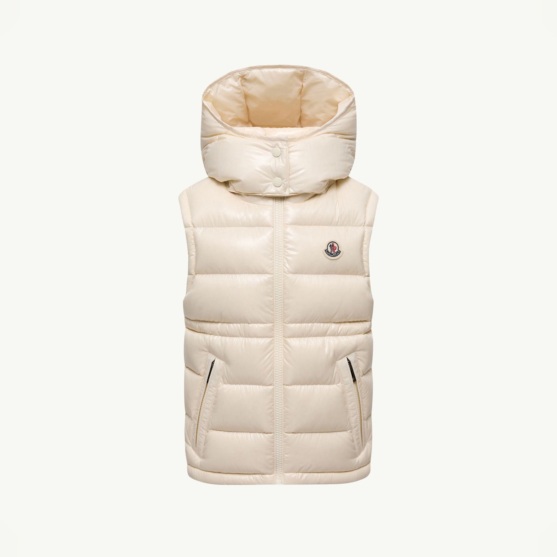 Girls Beige "ANIA" Padded Down Gilet