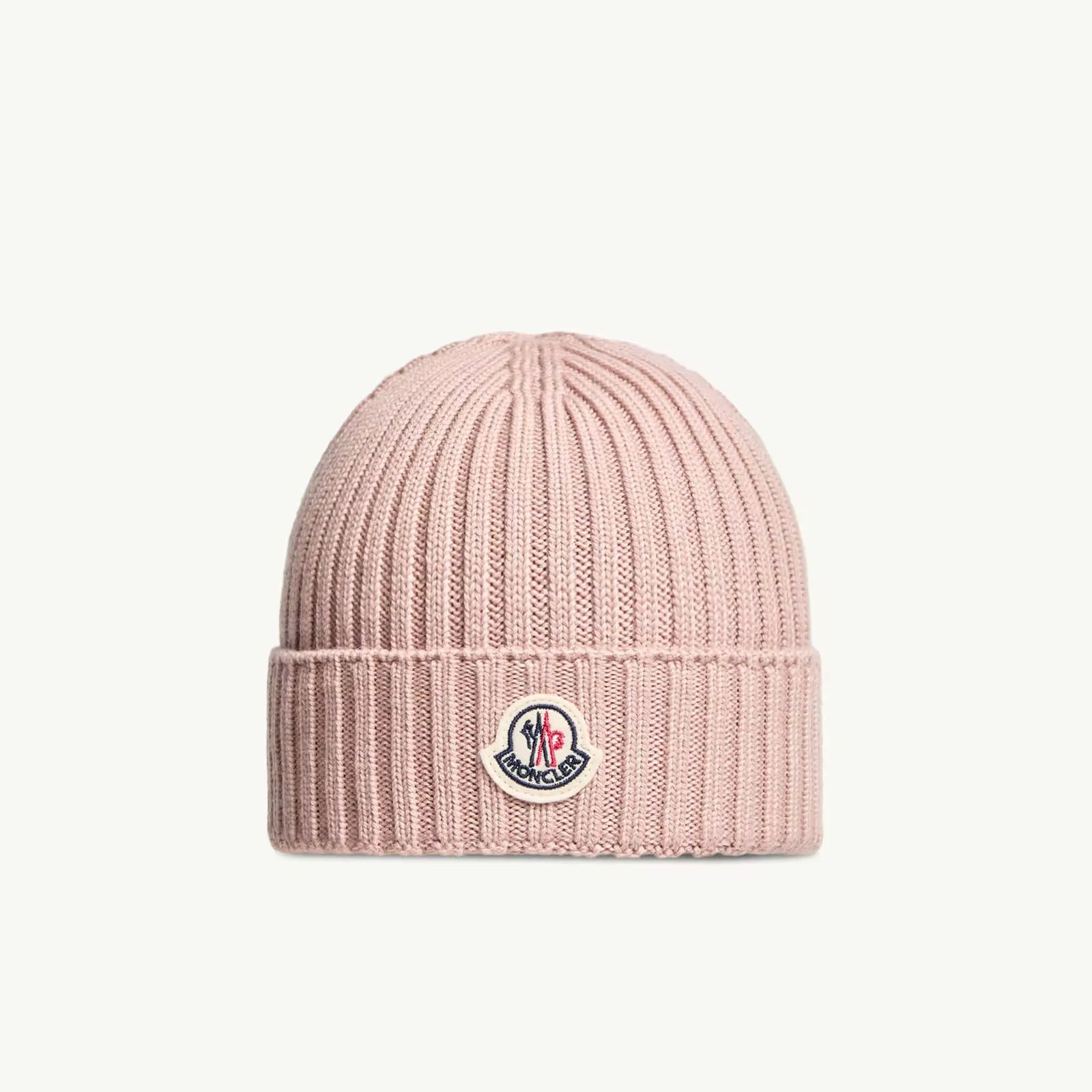 Girls Pink Knit Wool Hat